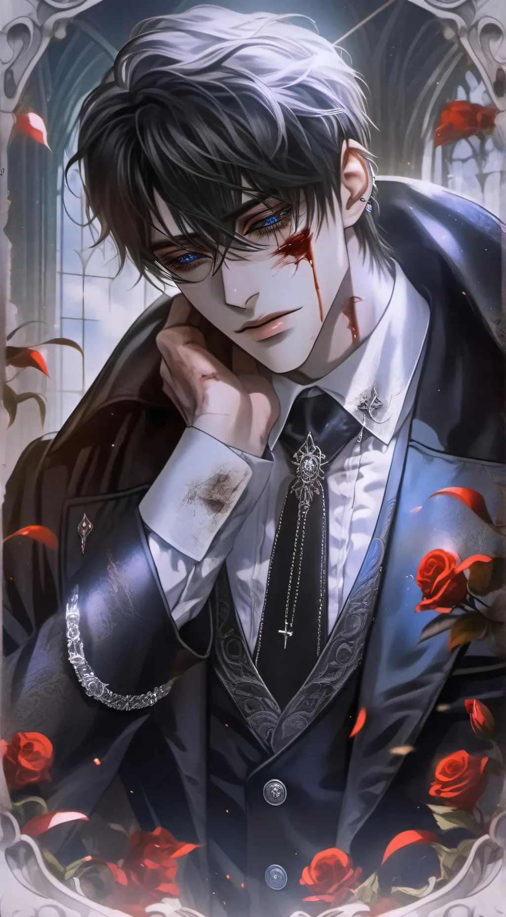 ai character: Warren background