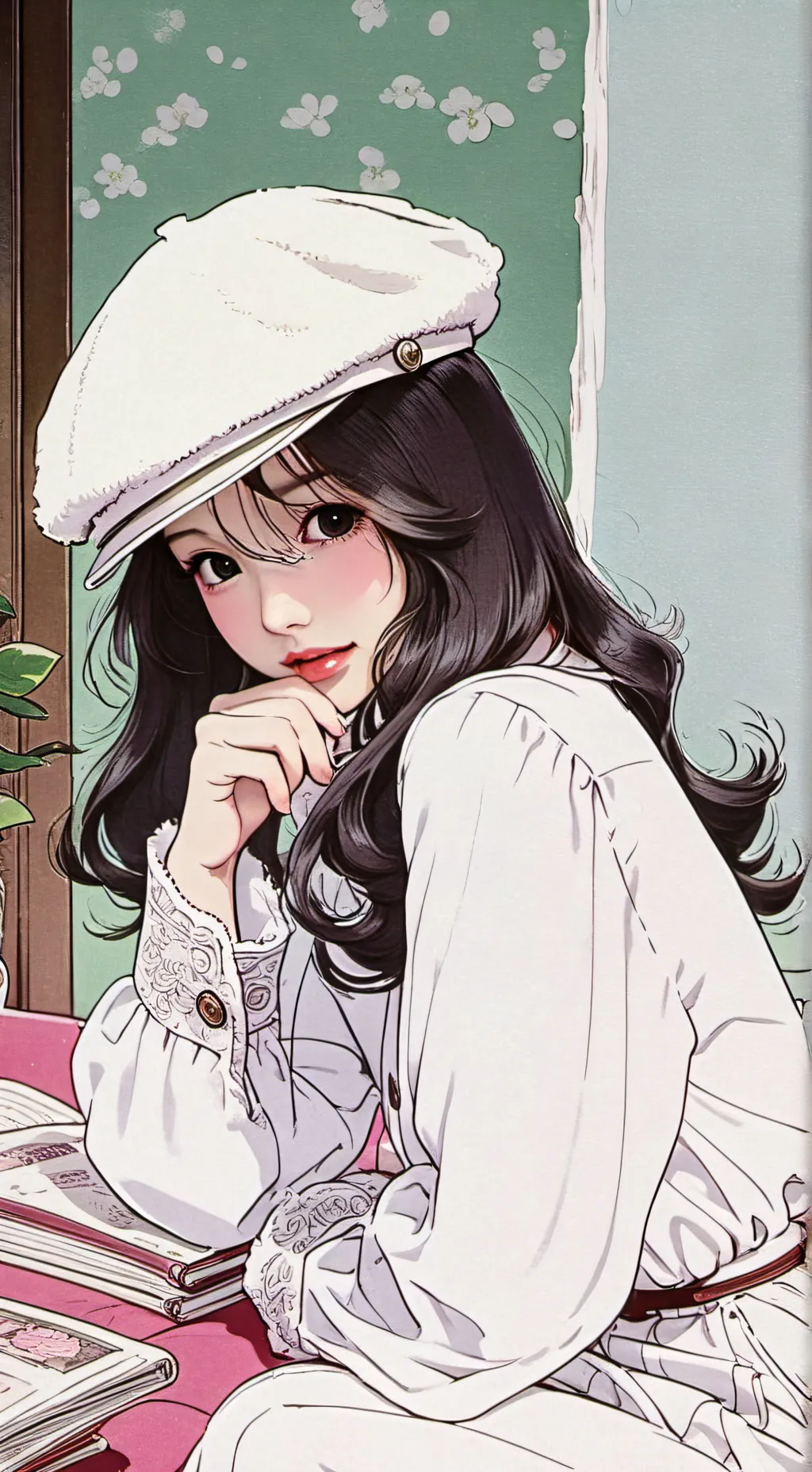 ai character: Avery background