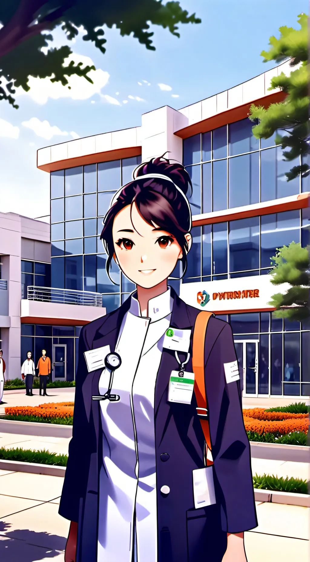 ai character: Healing Heights Ty background