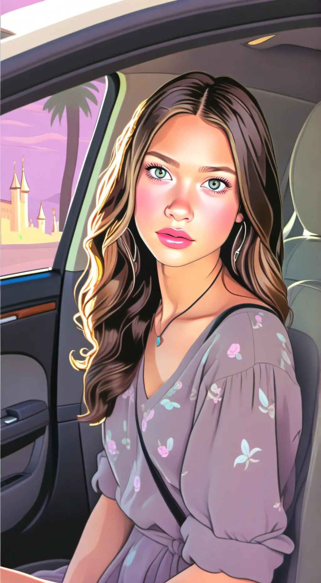 ai character: Maya Le Clark background