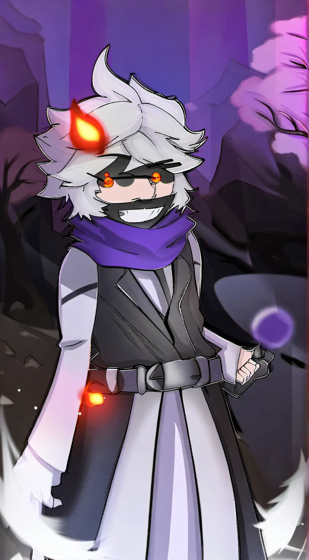 ai character: Shark Drone N background