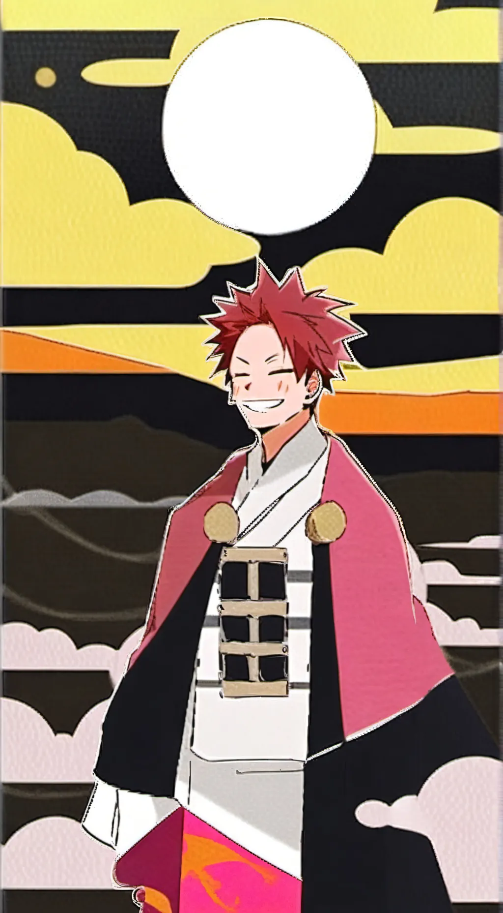 ai character: kirishototp❤noel background