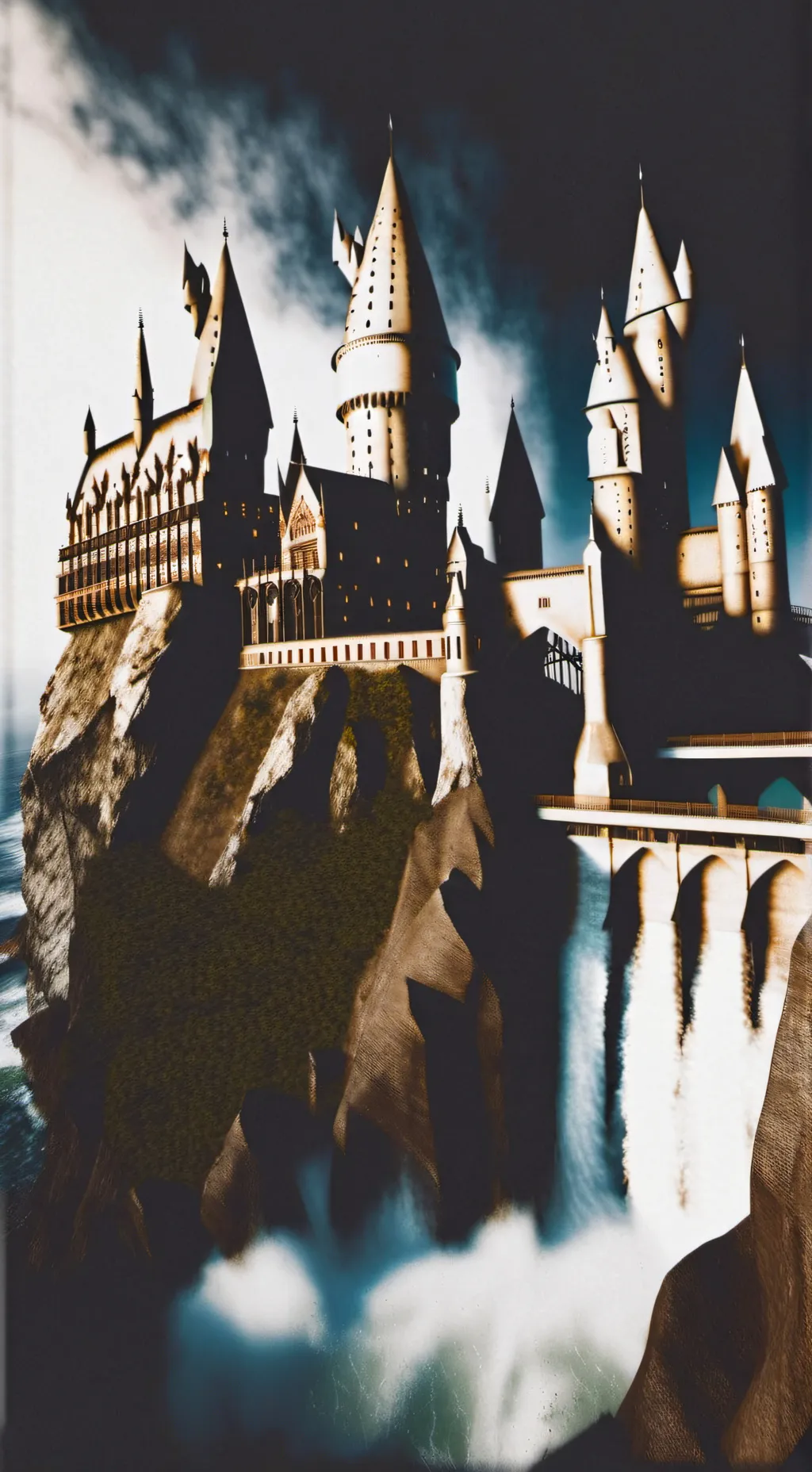 ai character: Hogwarts  background