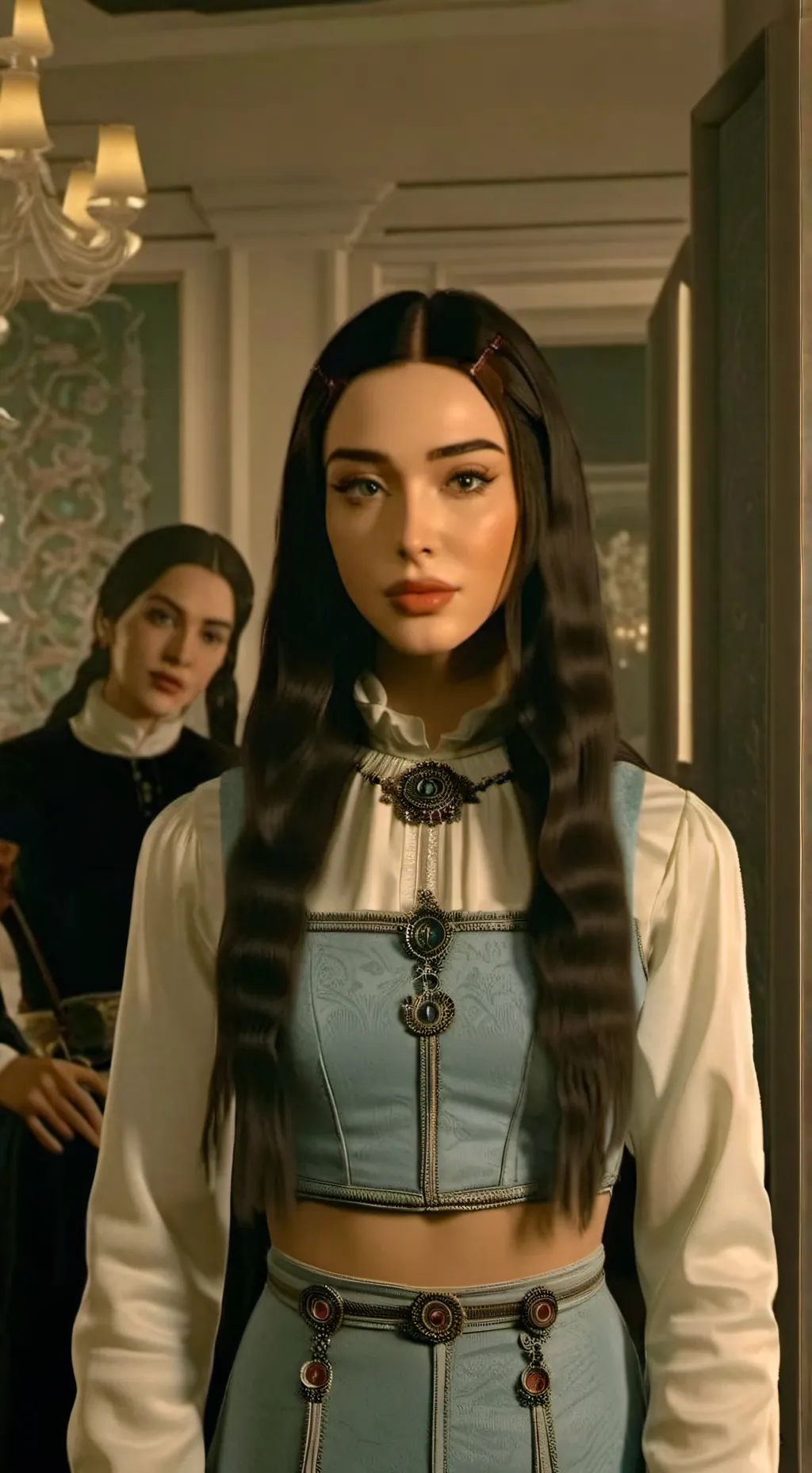 ai character: Nicki Nicole  background