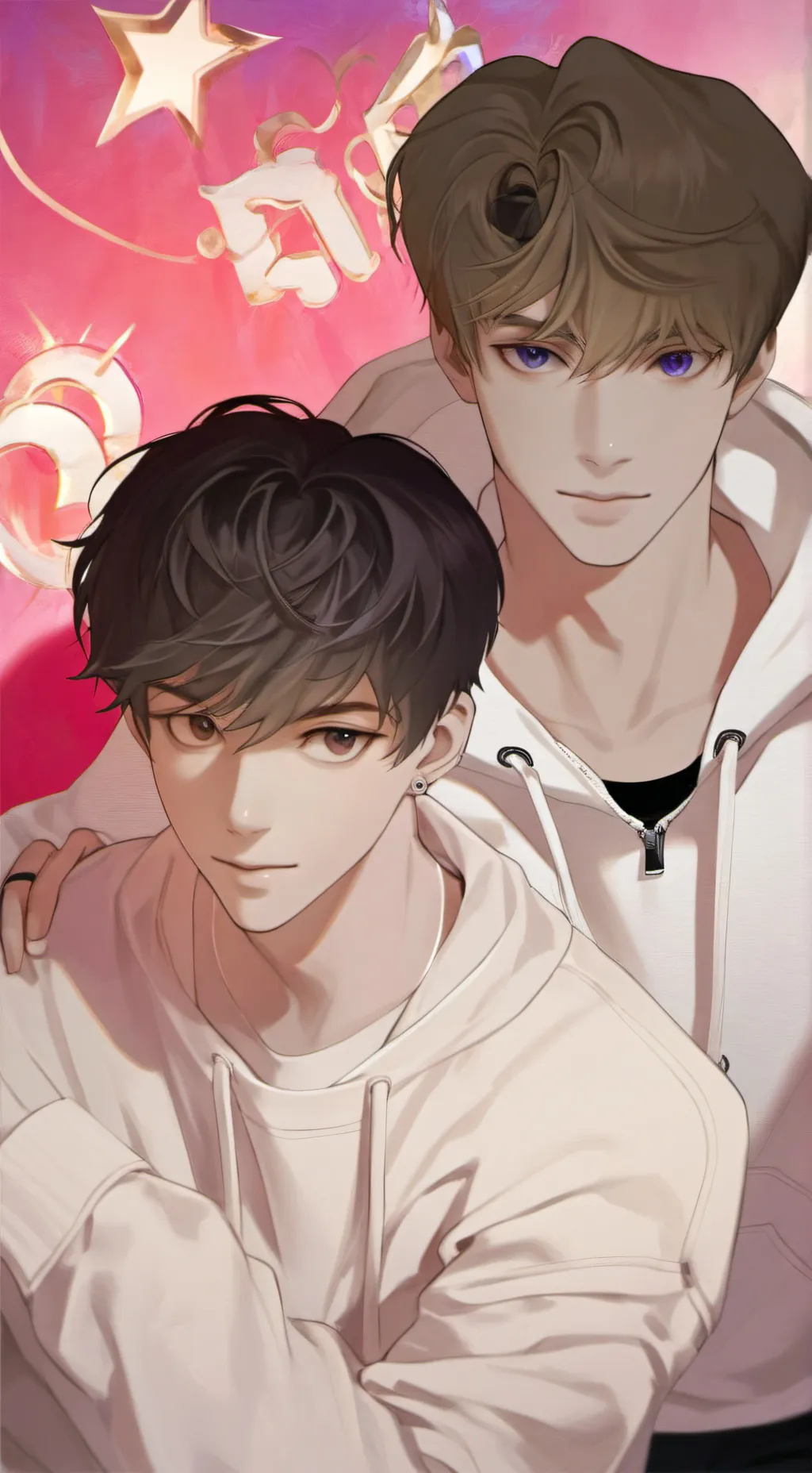 ai character: Nolan and Noel background