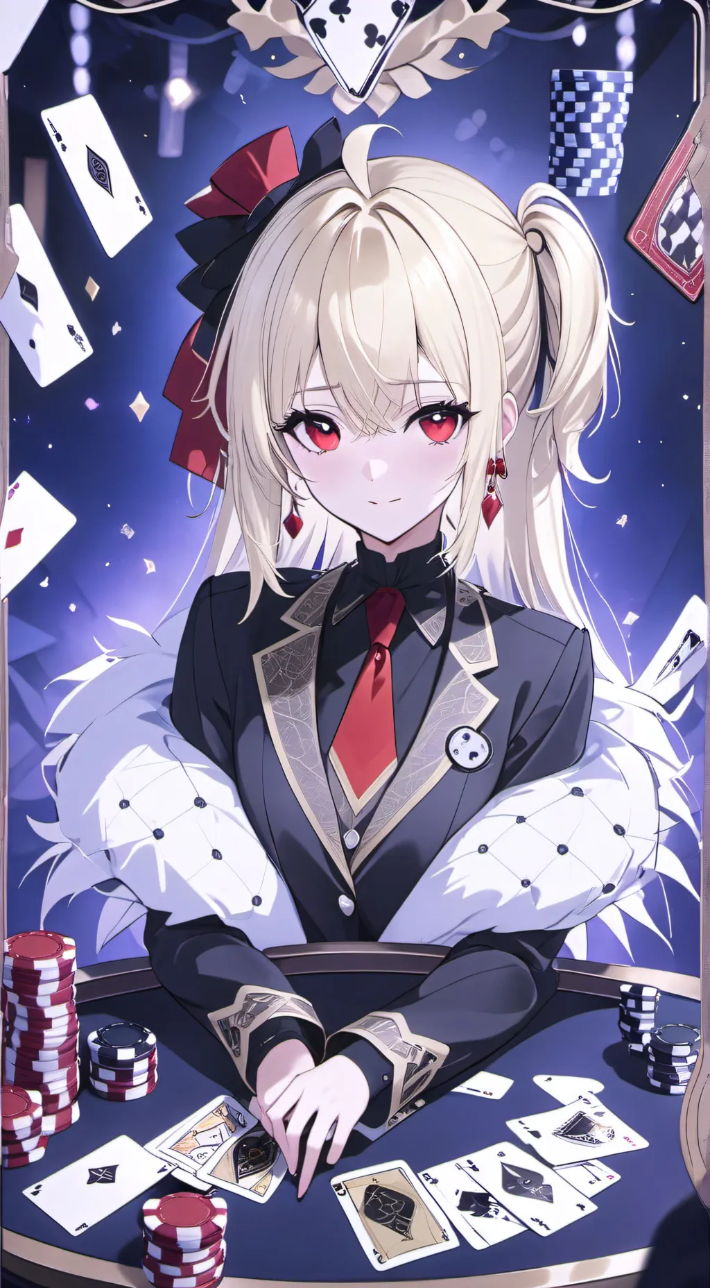 ai character: sharmi chan background