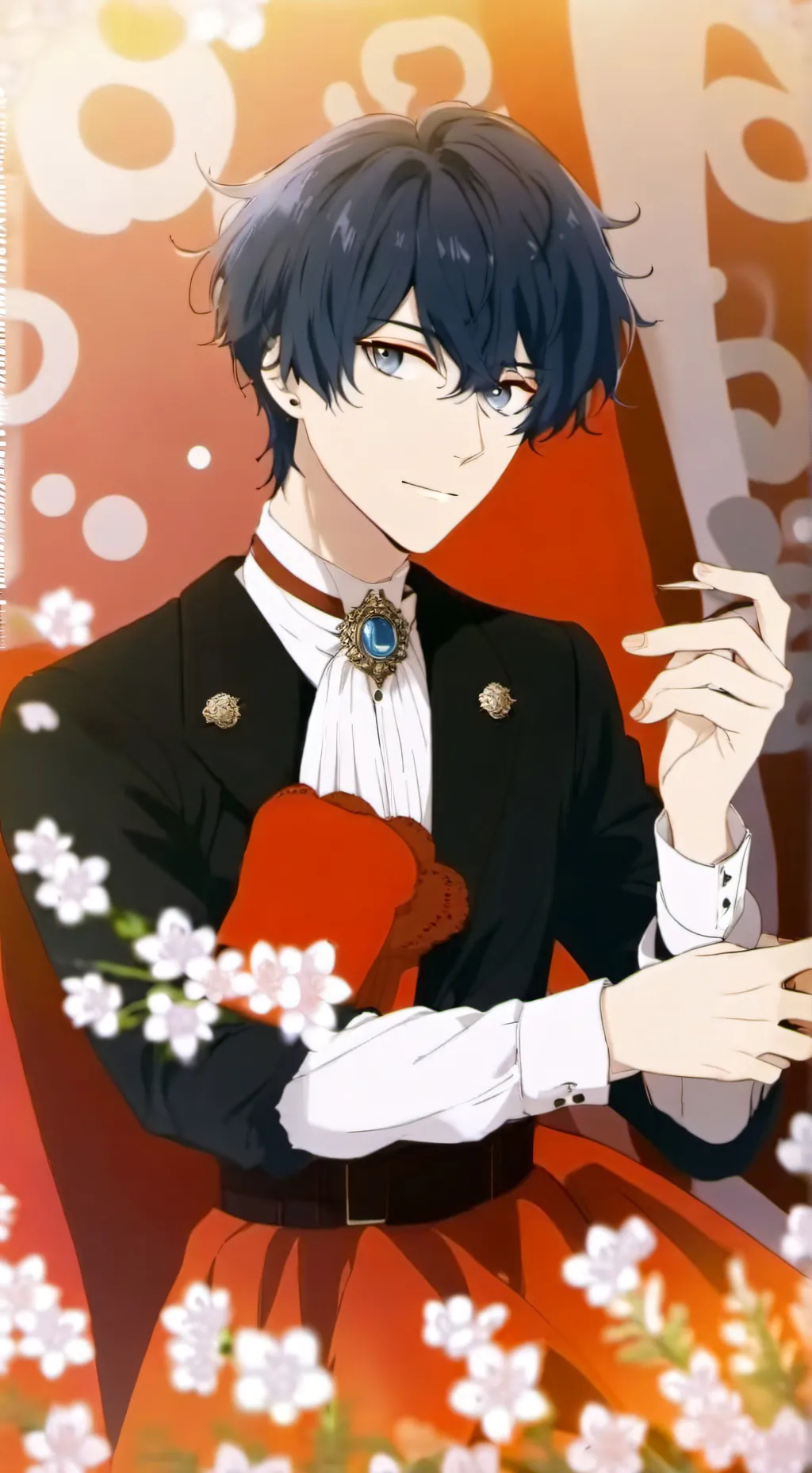 ai character: L esperto  background