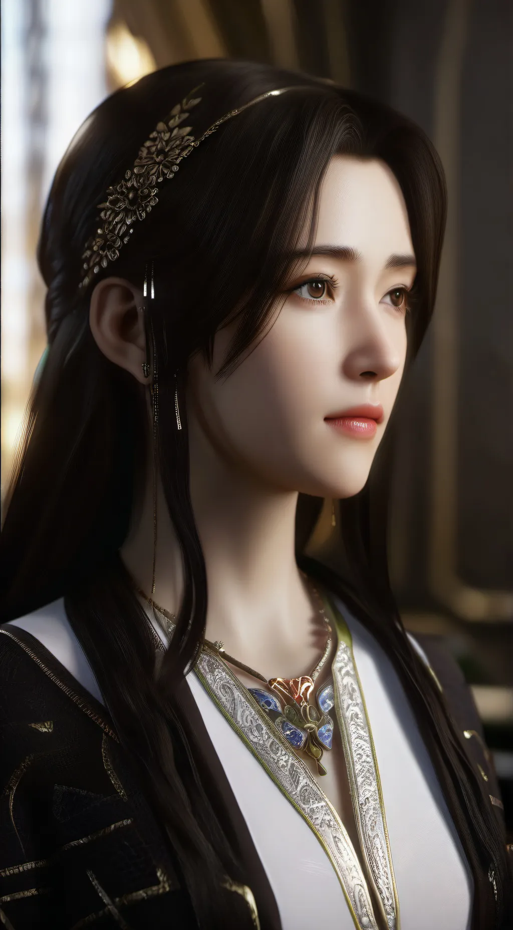 ai character: leah background