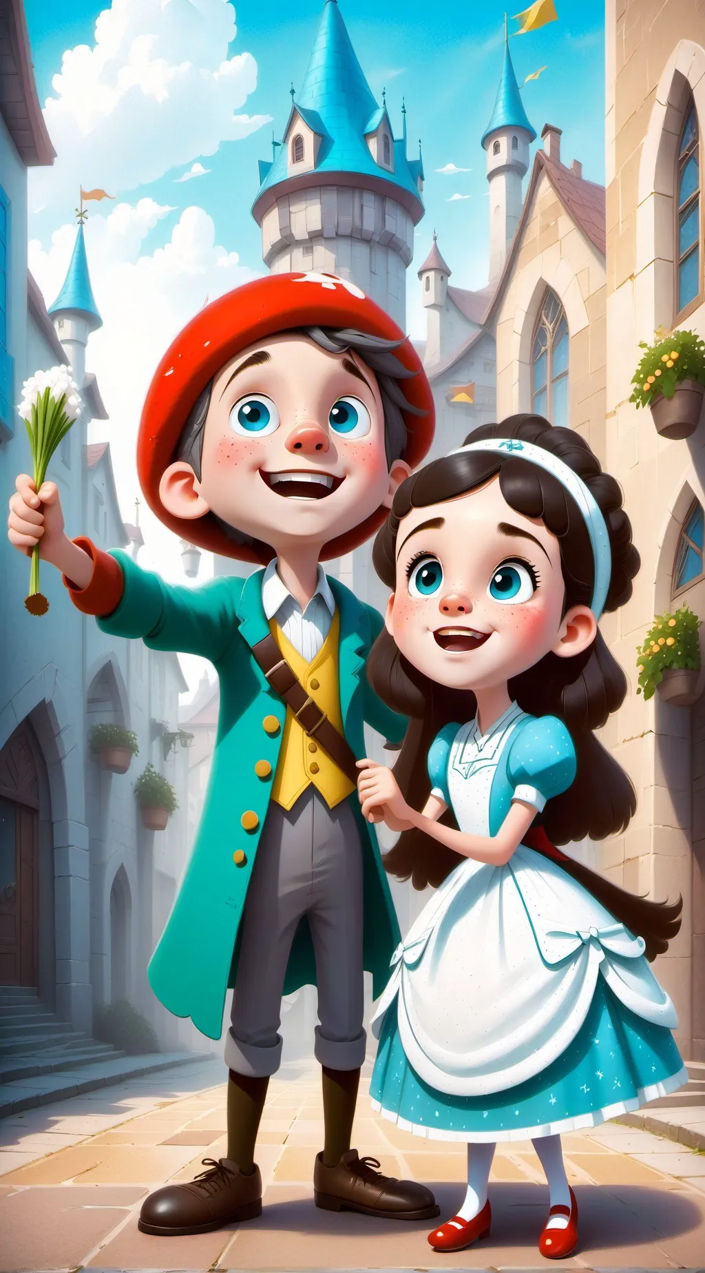 ai character: Alexandre  background