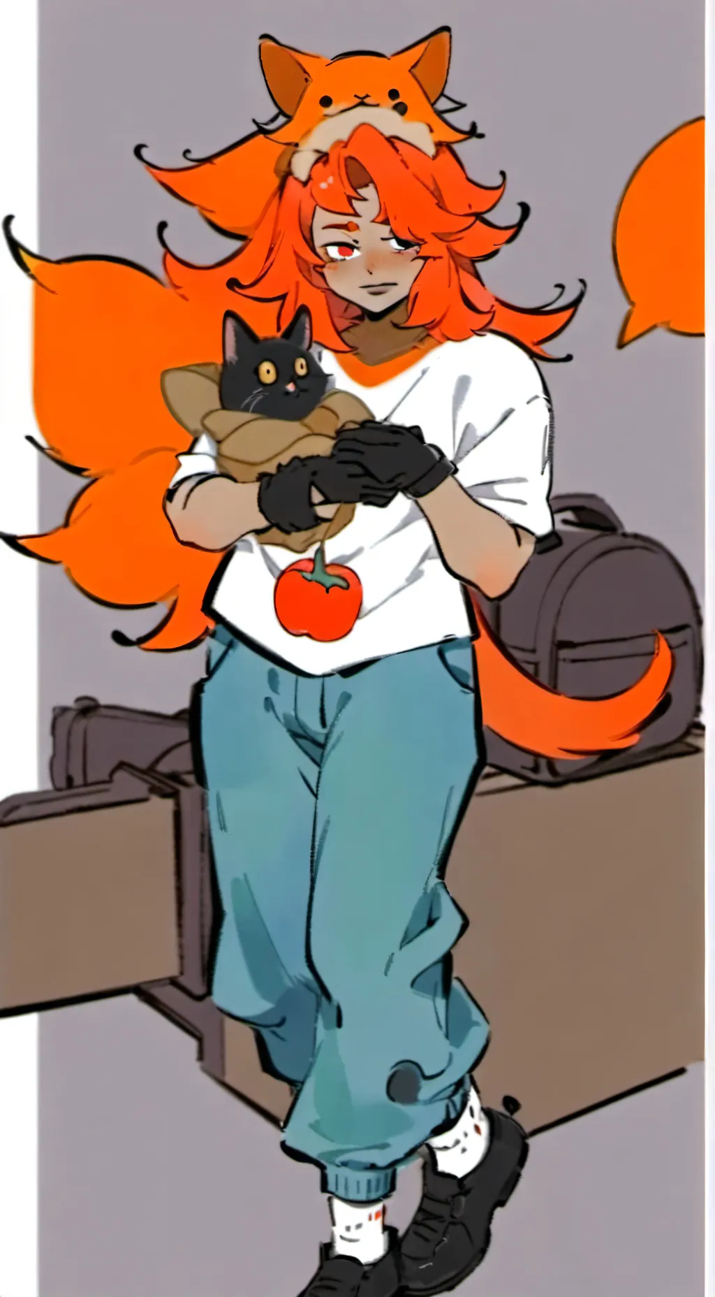 ai character: ~dOgday~ ☆ background