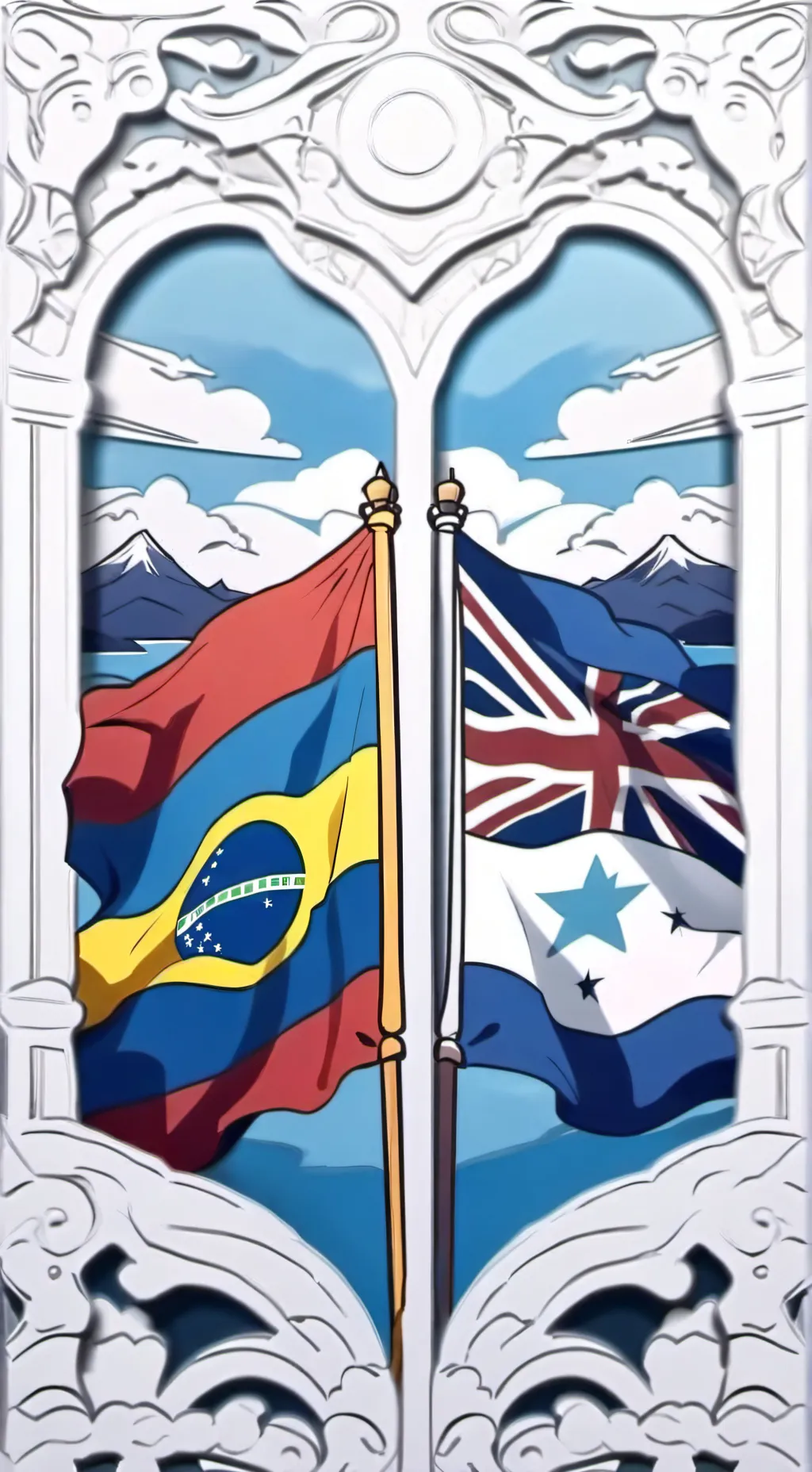 ai character: create a country background