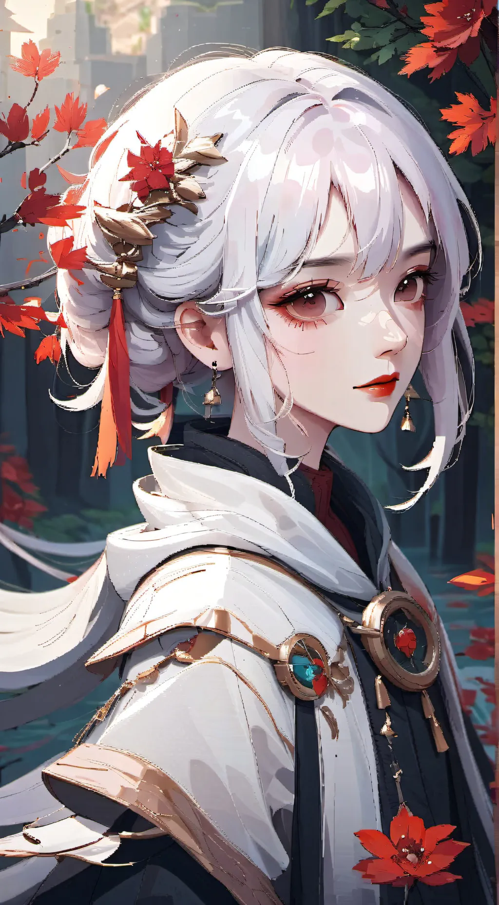 ai character: Eyes background