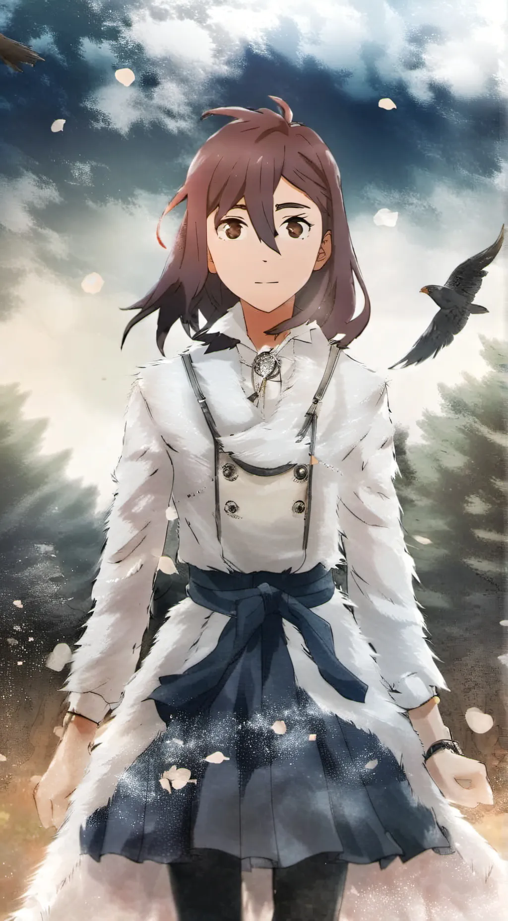 ai character: DanDanDan y tu background