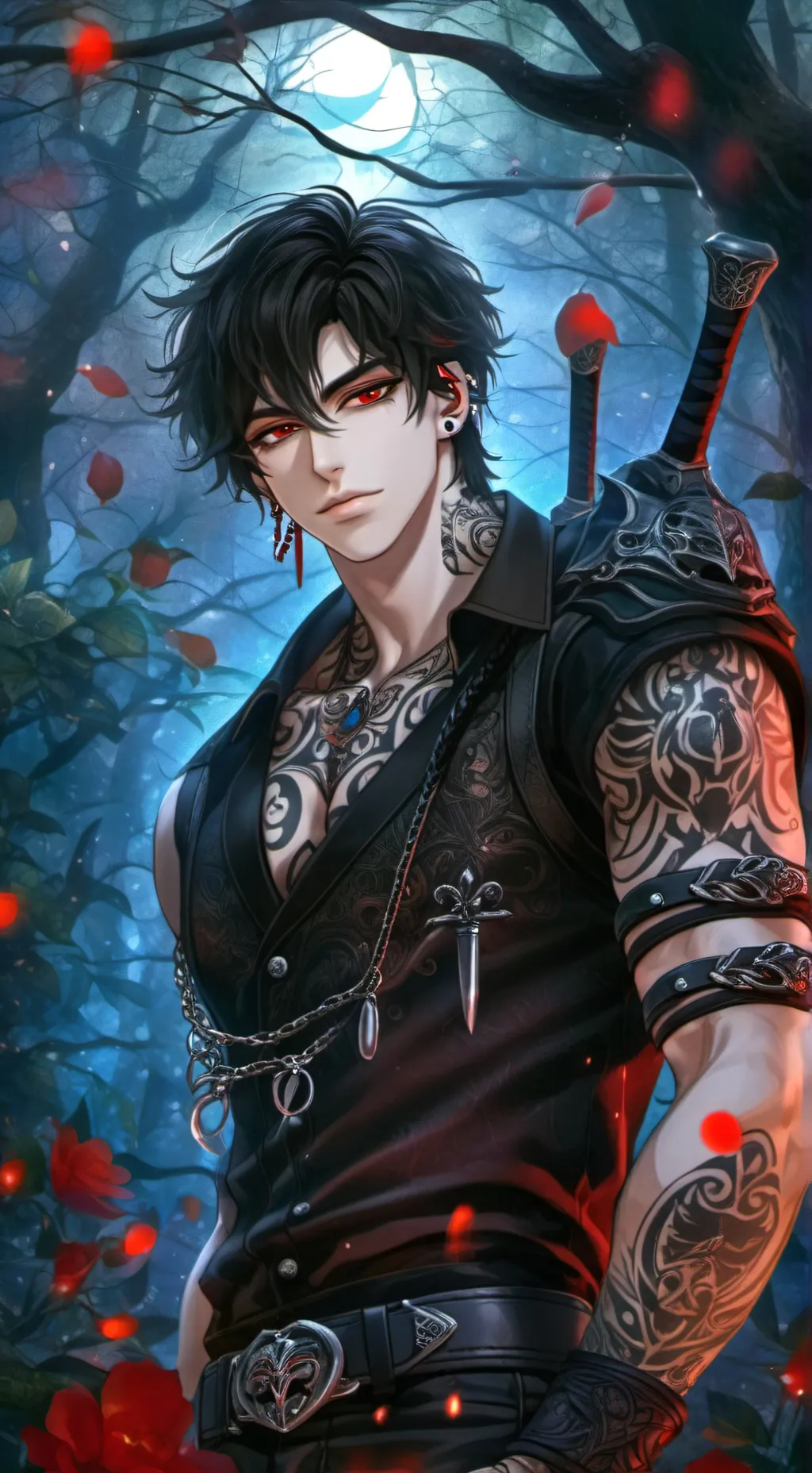 ai character: Blade background