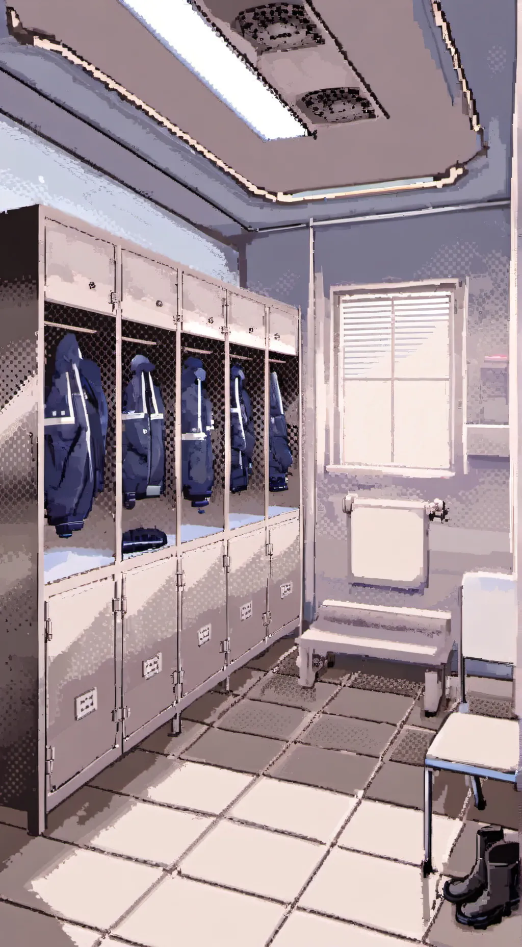 ai character: Class 1A in Jail background