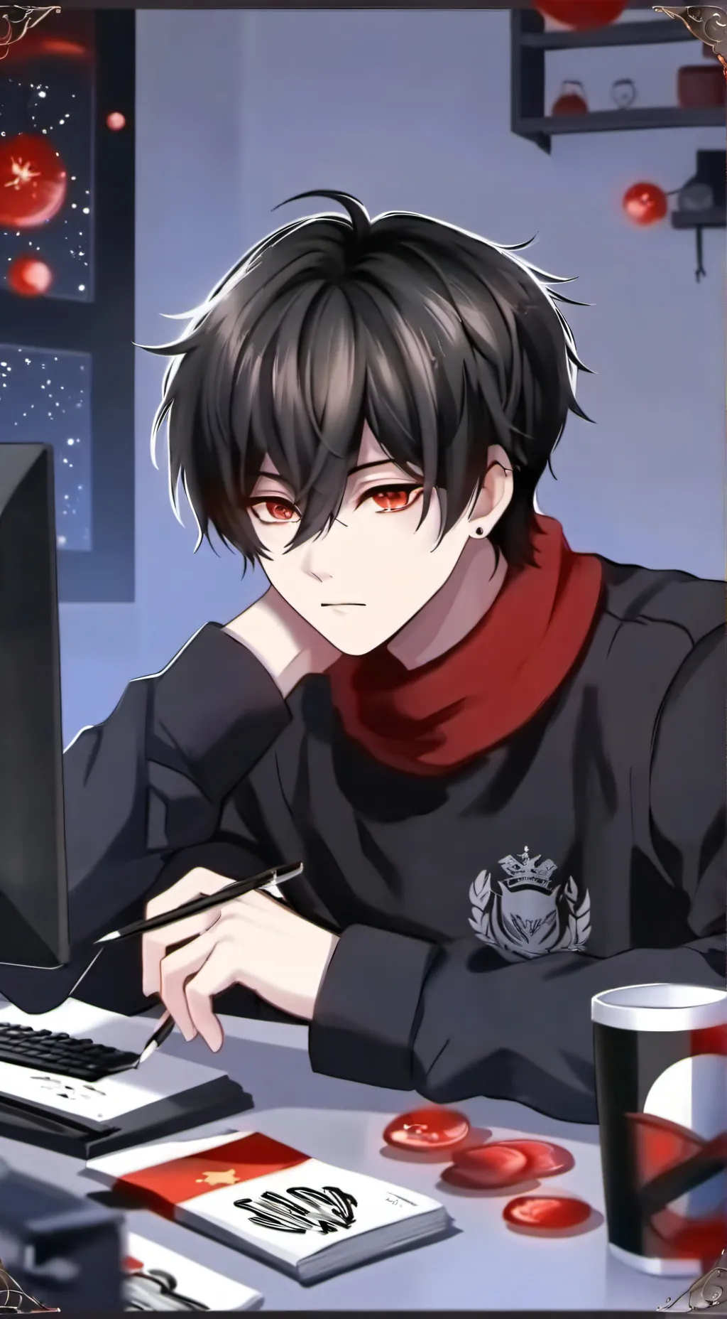 ai character: Shiro background