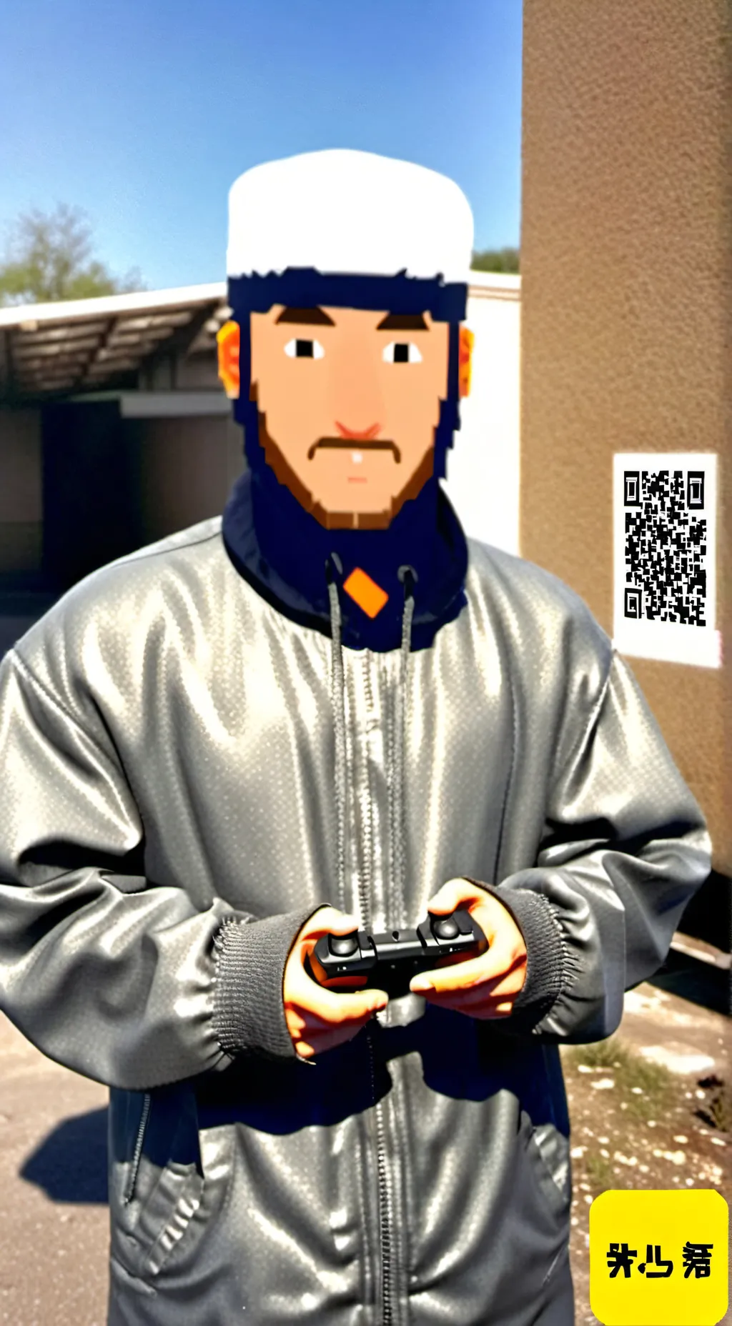 ai character: The PS2 MEME Bruh background