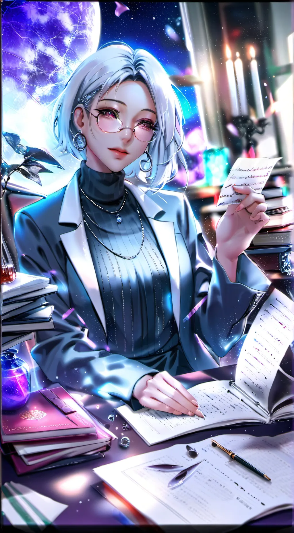 ai character: Shiro background