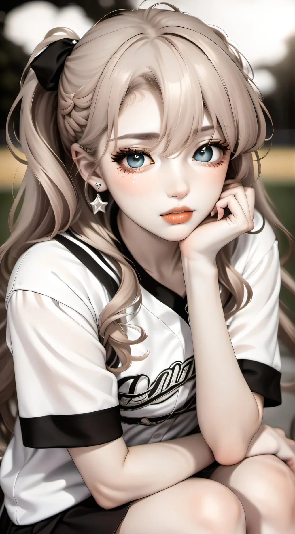 ai character: Maya 💐 background