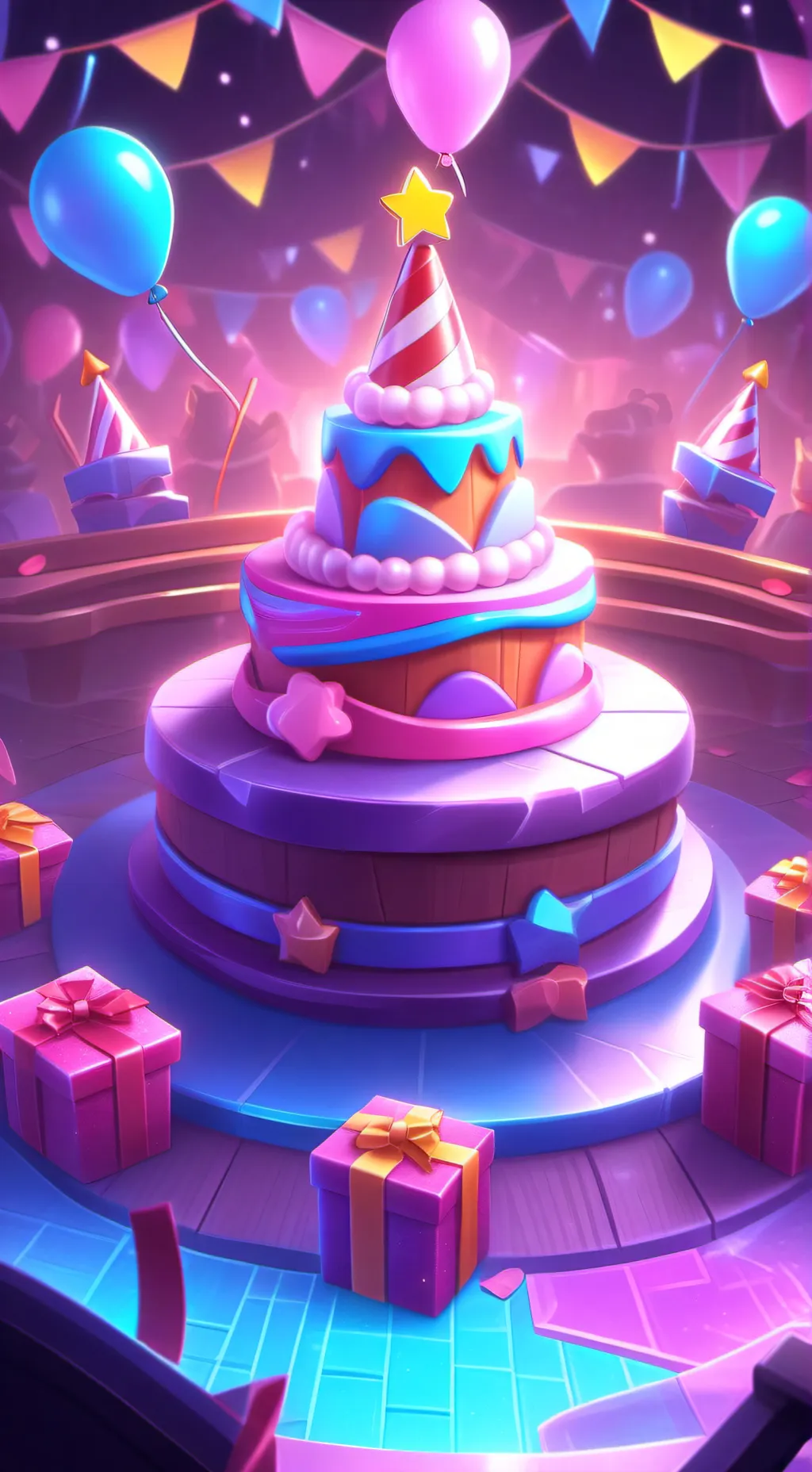 ai character: good job background