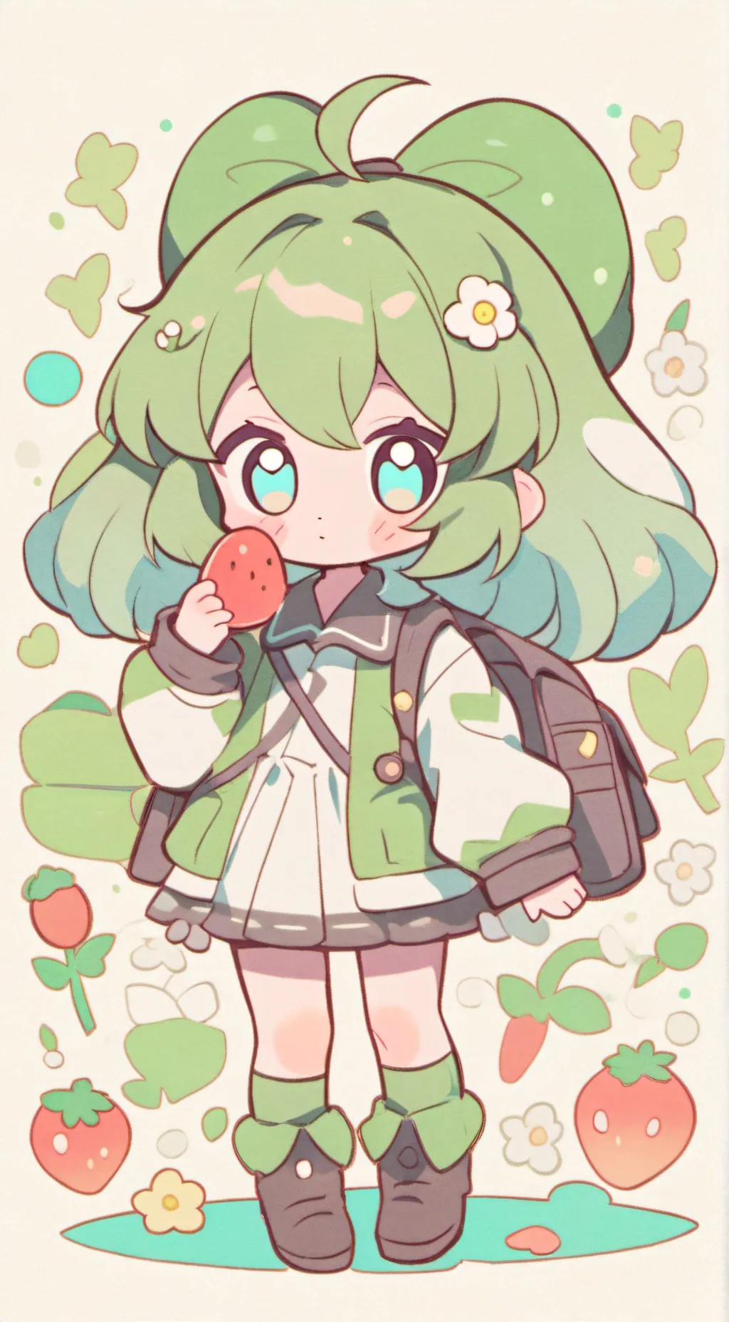 ai character: jjk babies background