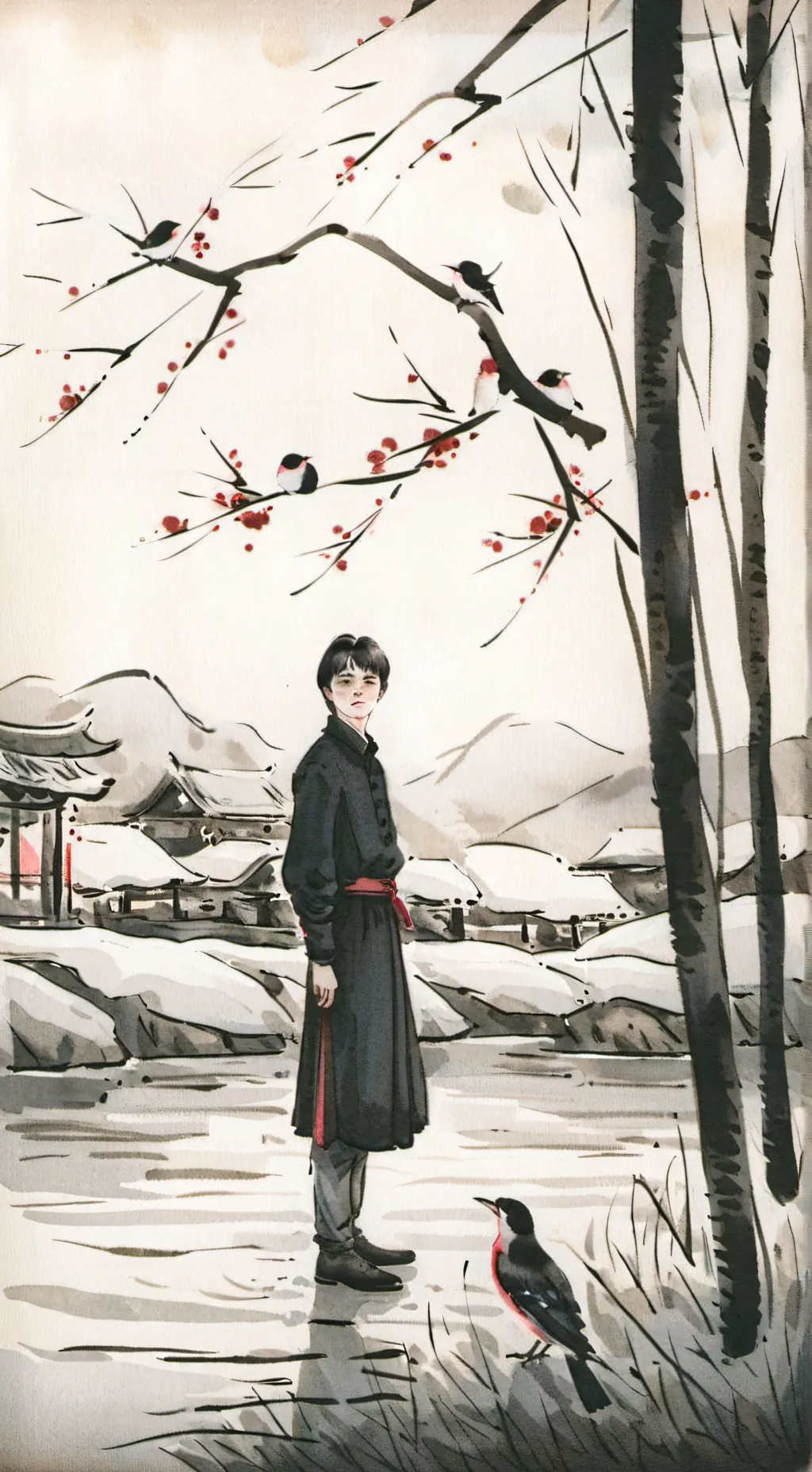 ai character: Drarry  background