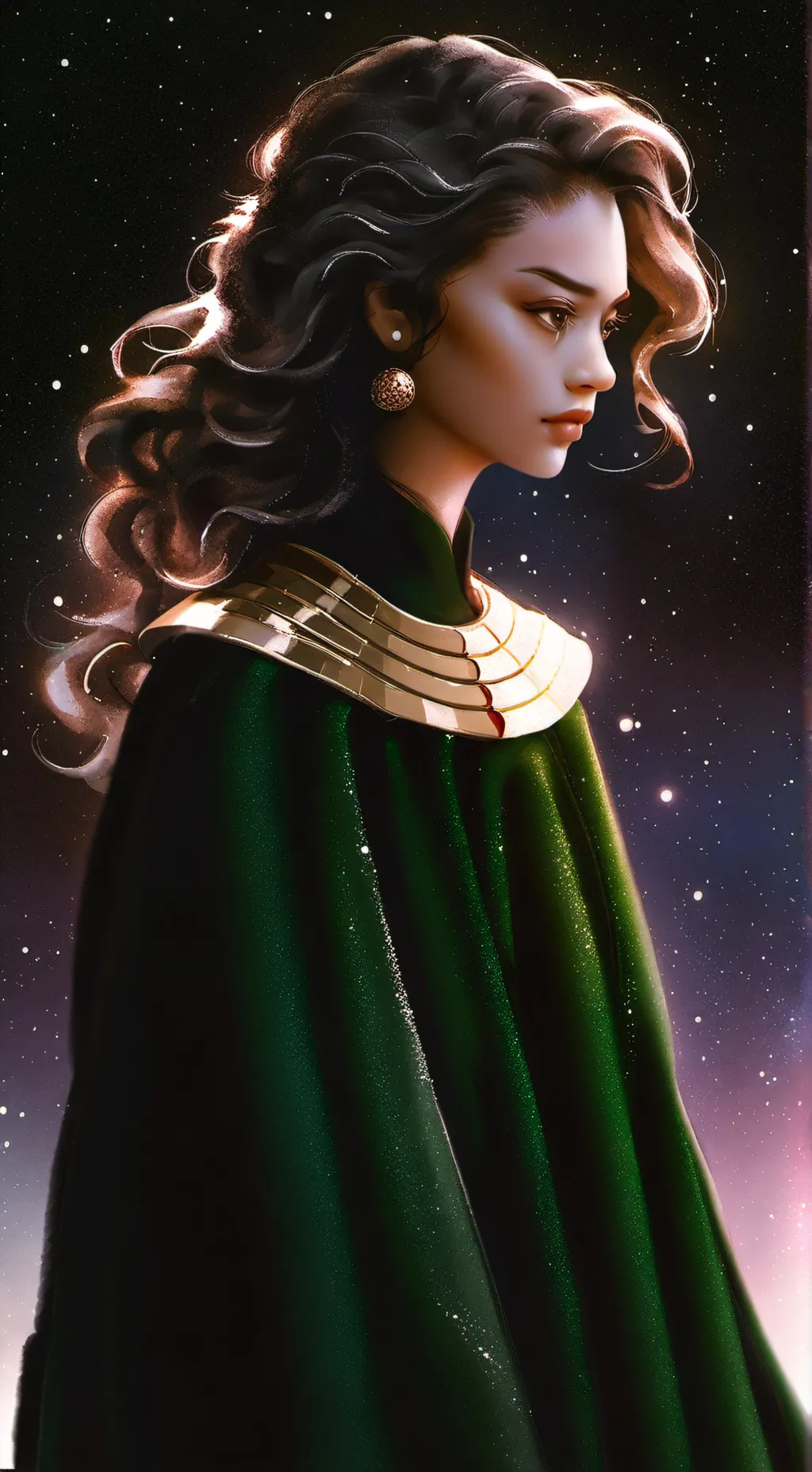 ai character: Mulher maravilhosa background