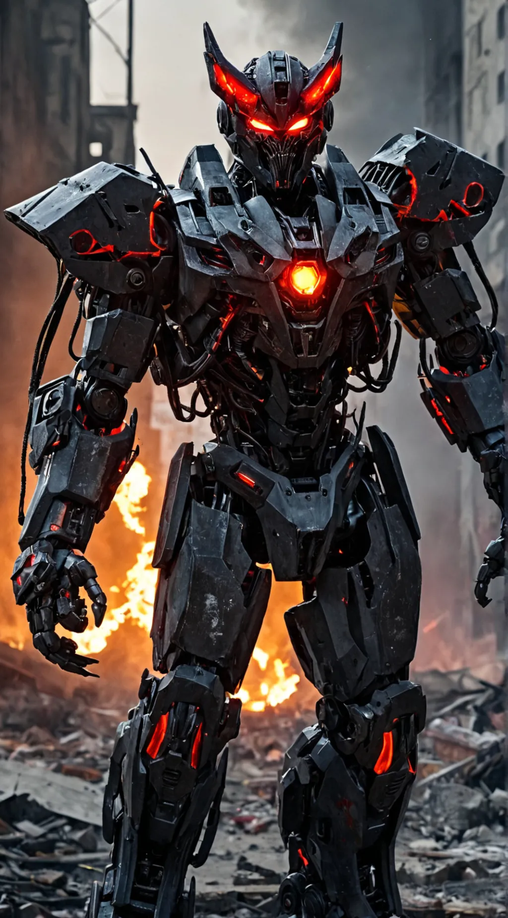 ai character: Flamereign background