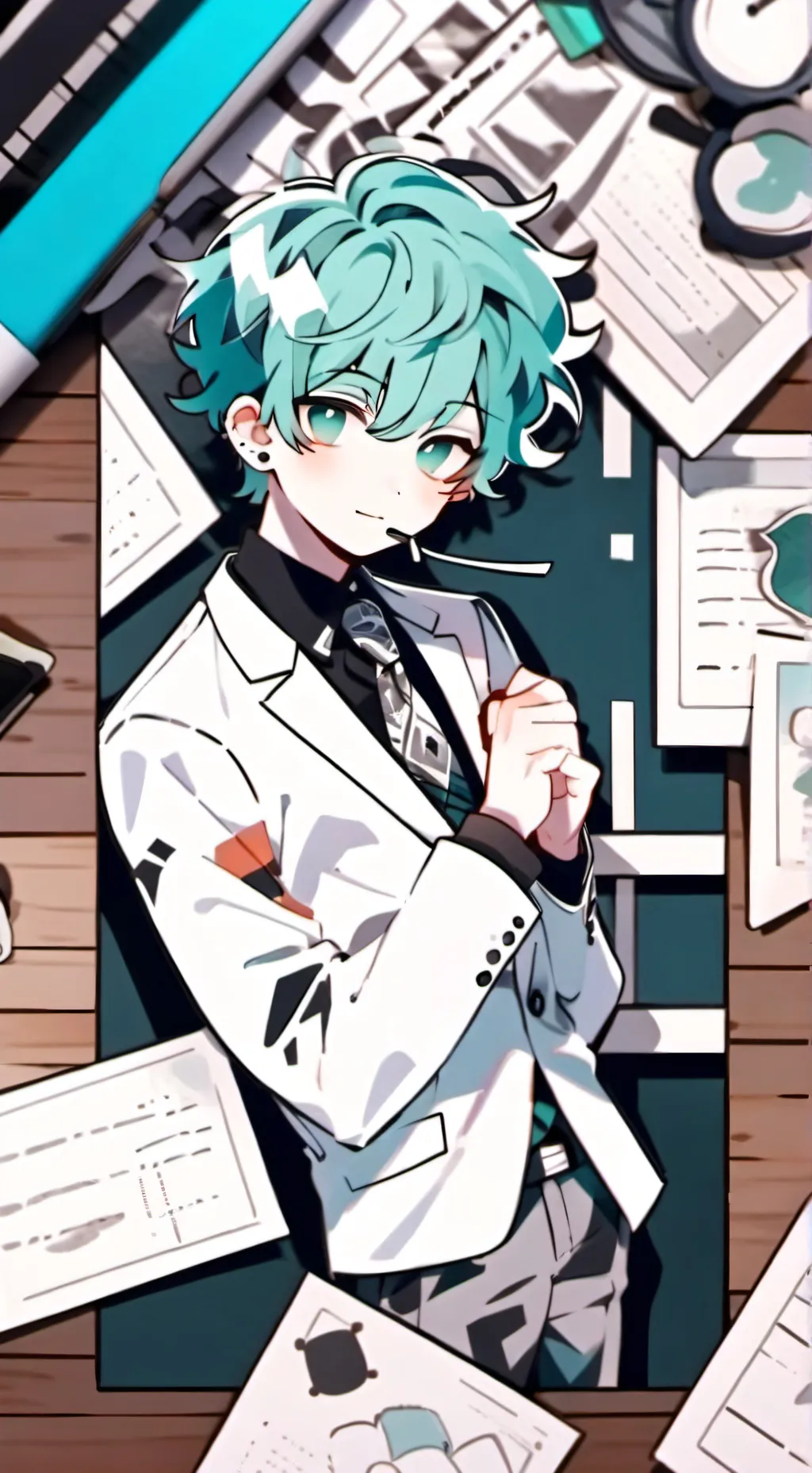 ai character: Mikil background