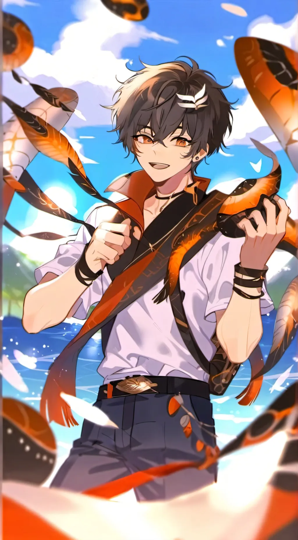 ai character: Bachira 😺 background