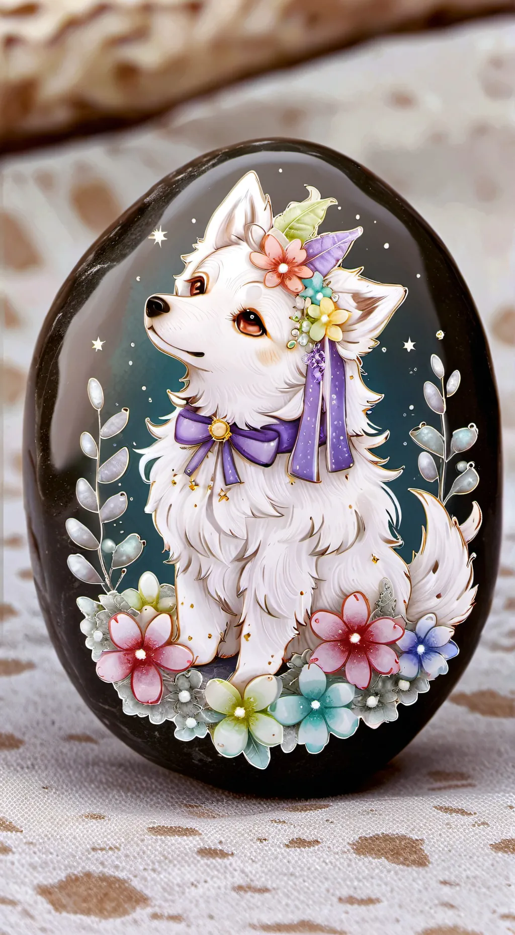 ai character: Dw + xmas update background