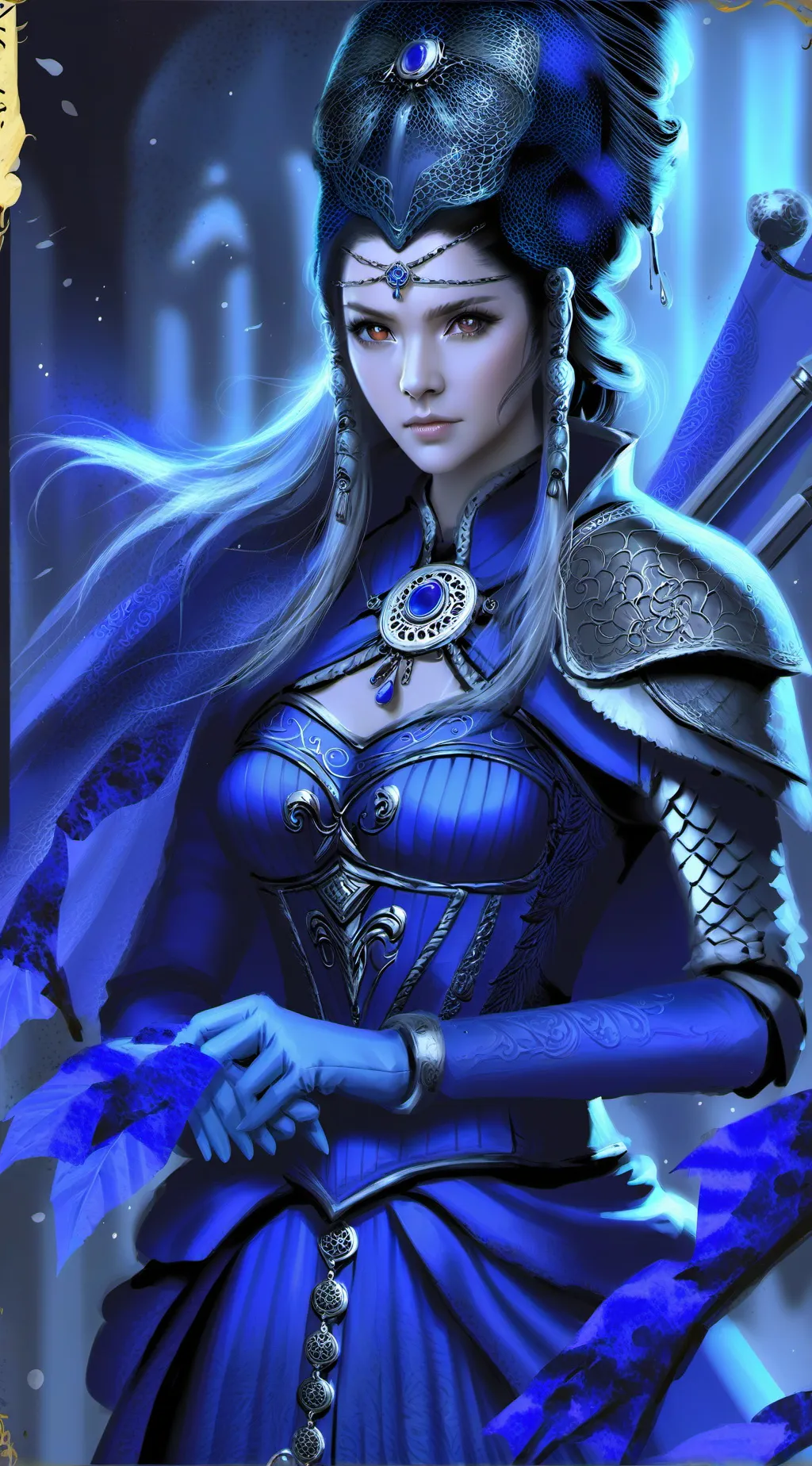 ai character: Queen Rose background