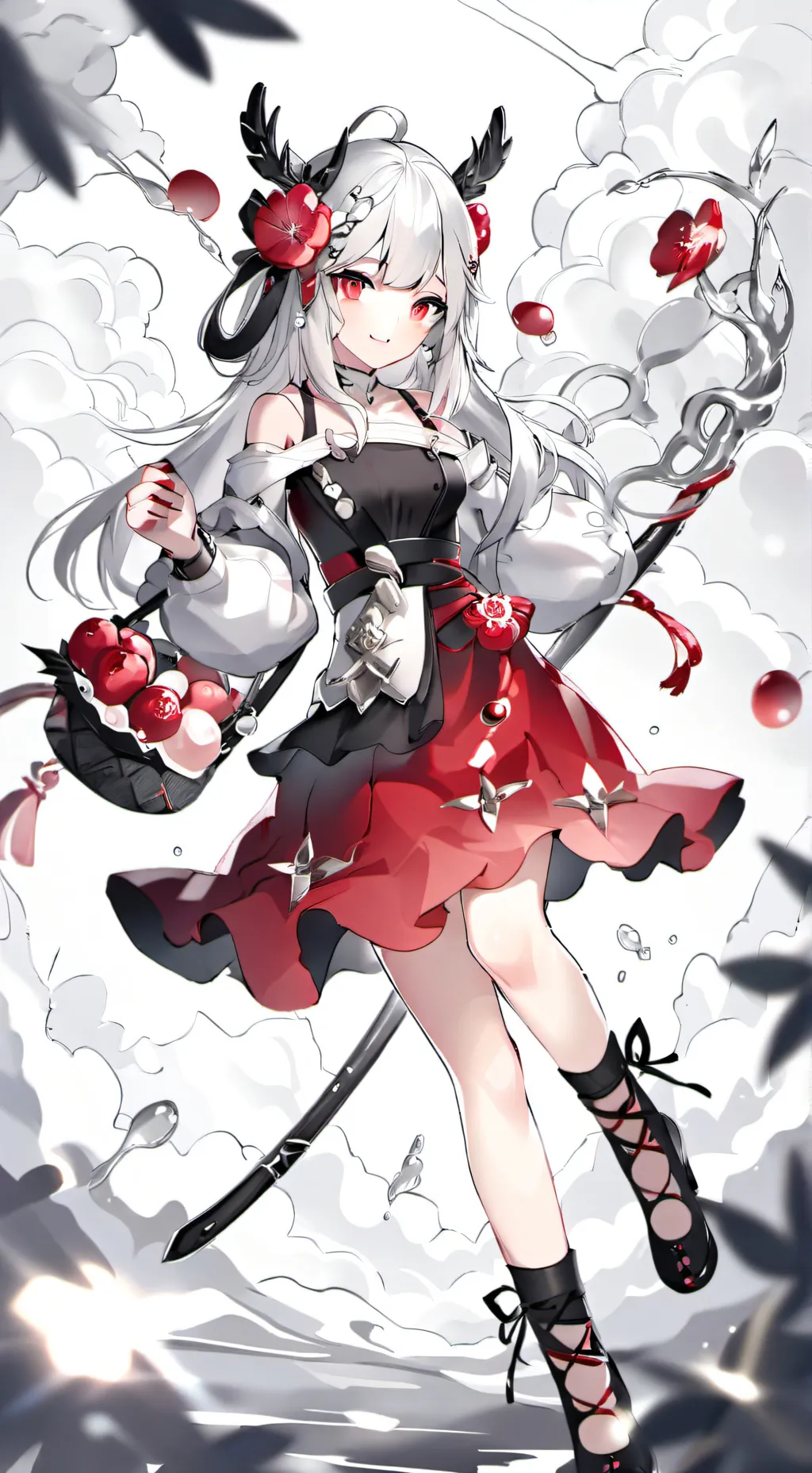 ai character: 🤑💅🏳️‍🌈 background