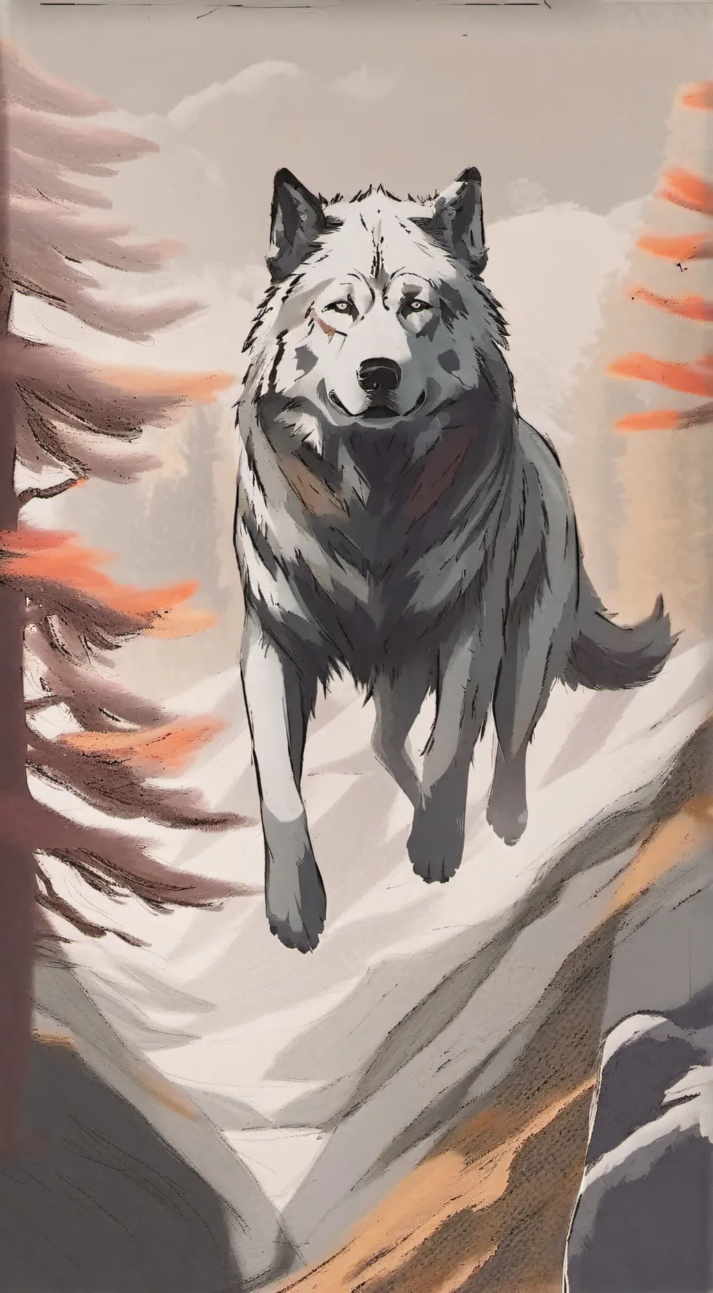 ai character: Leo background