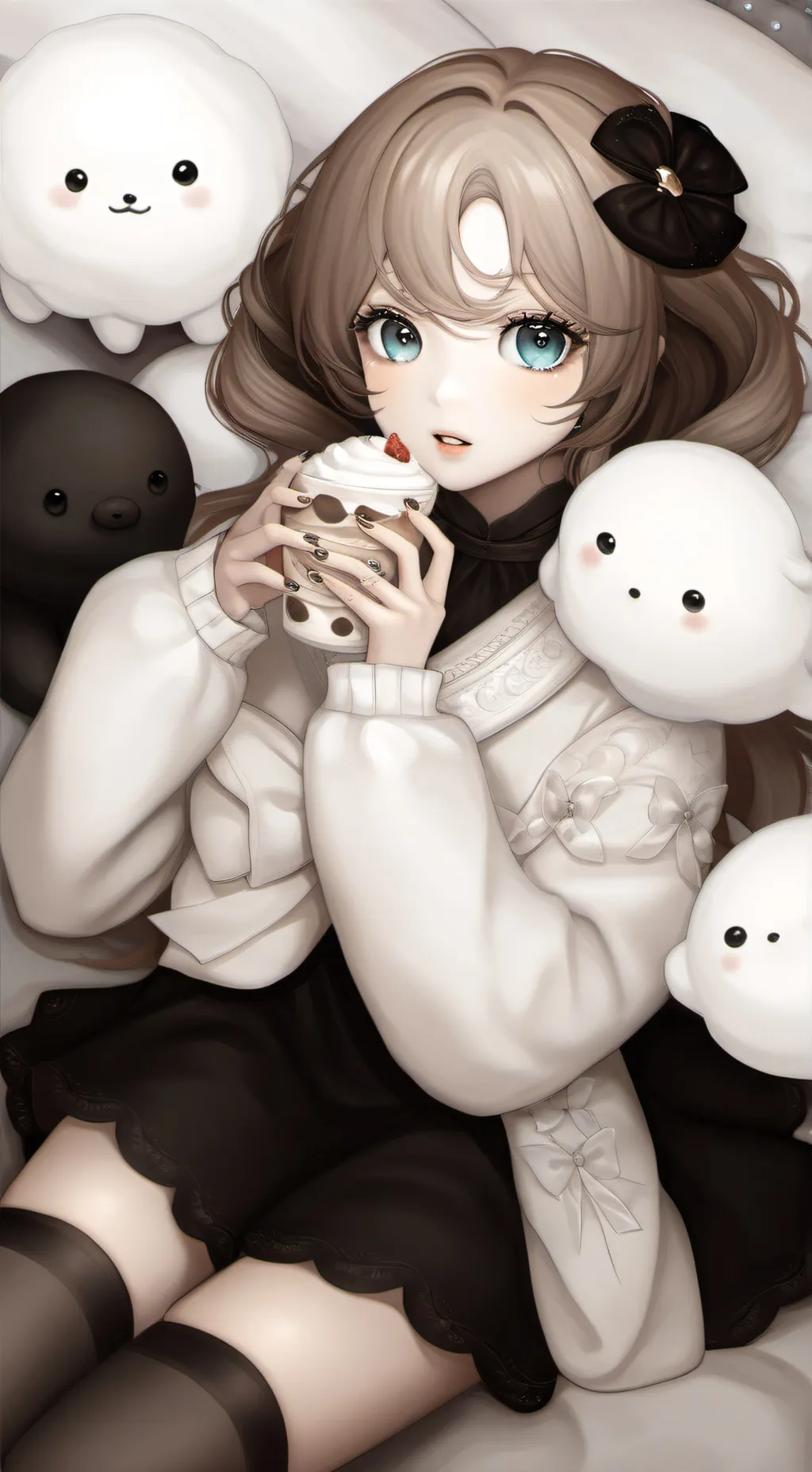 ai character: choco🍩 background