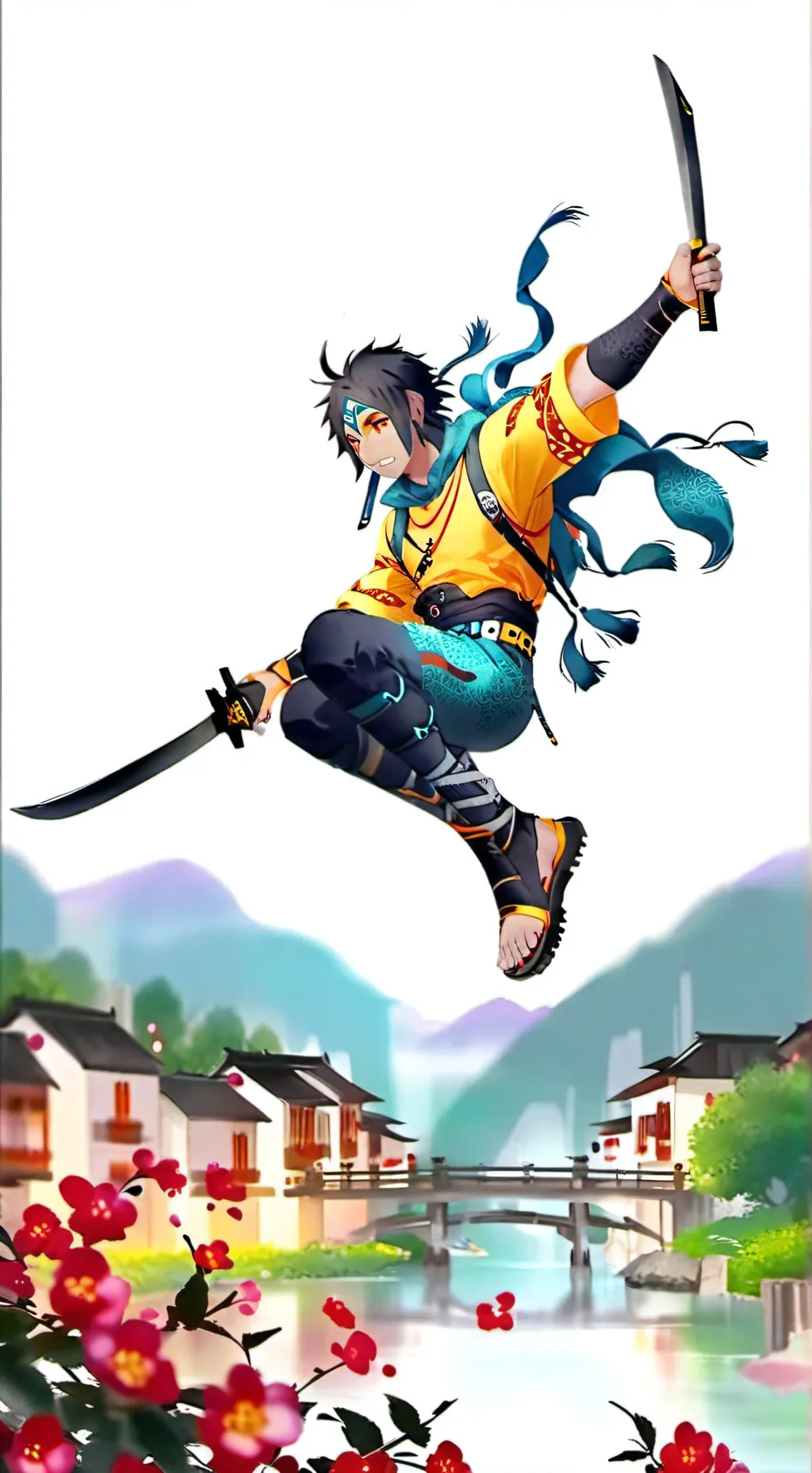 ai character: Kaito background