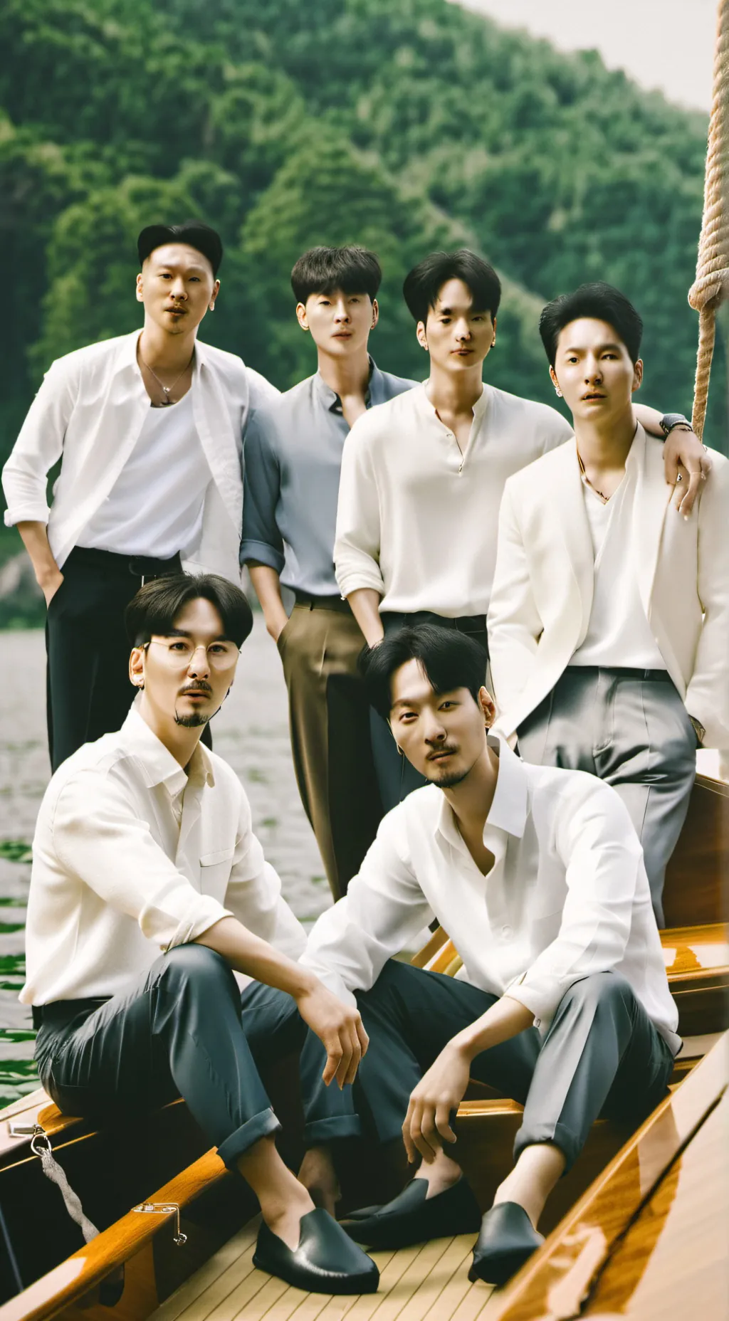 ai character: skz  background