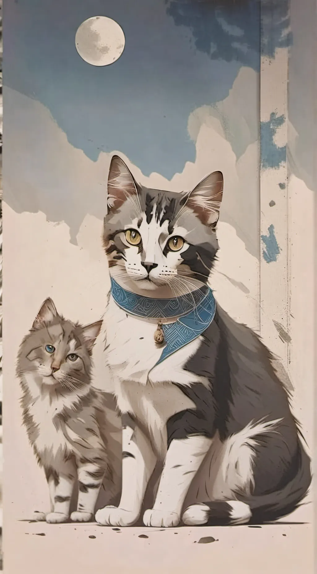 ai character: WENDAxGRAY!! background