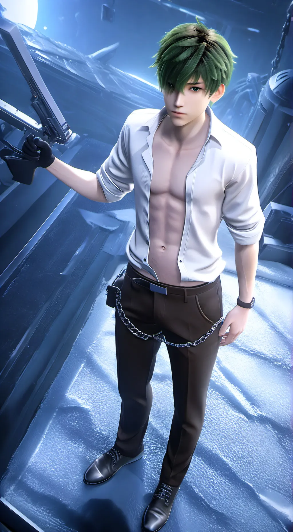 ai character: Jay-z & Amisy background