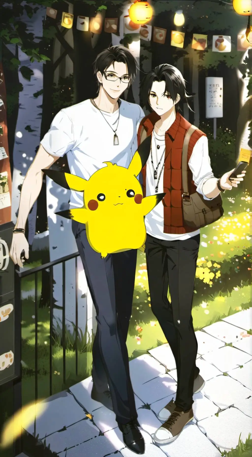 ai character: entrenador pokemon background