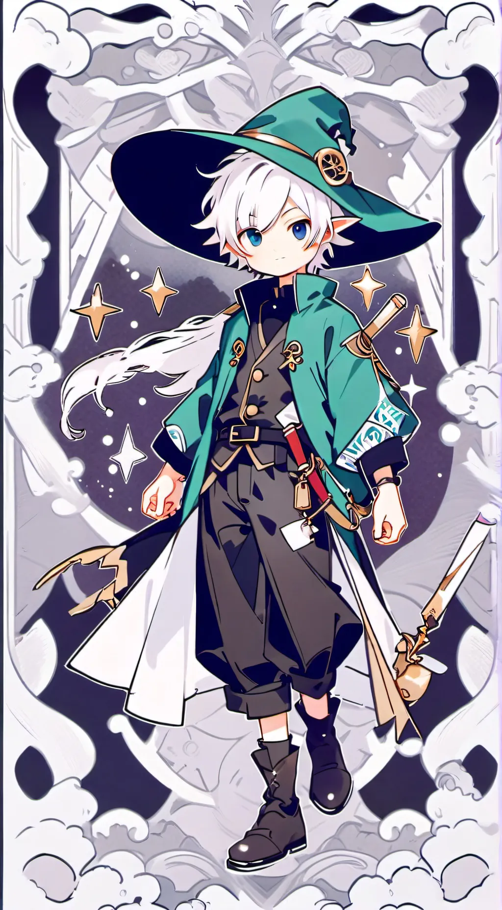 ai character: Clif background