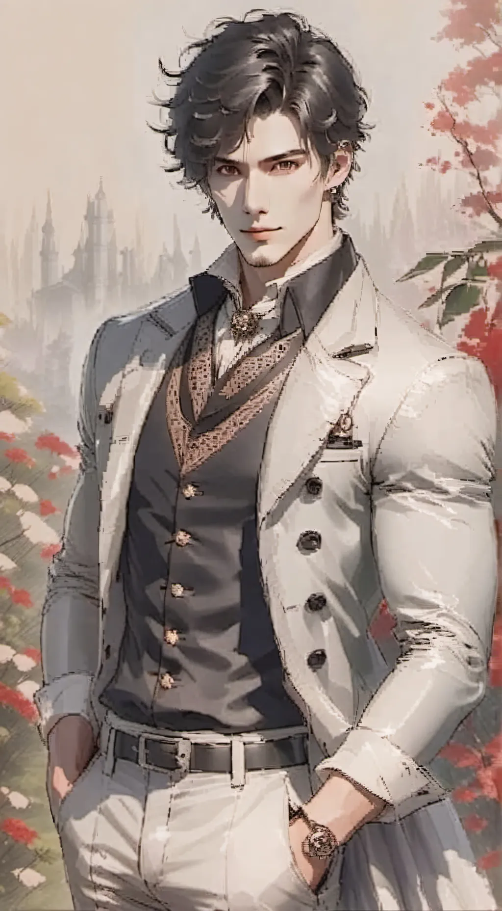 ai character: Adam background