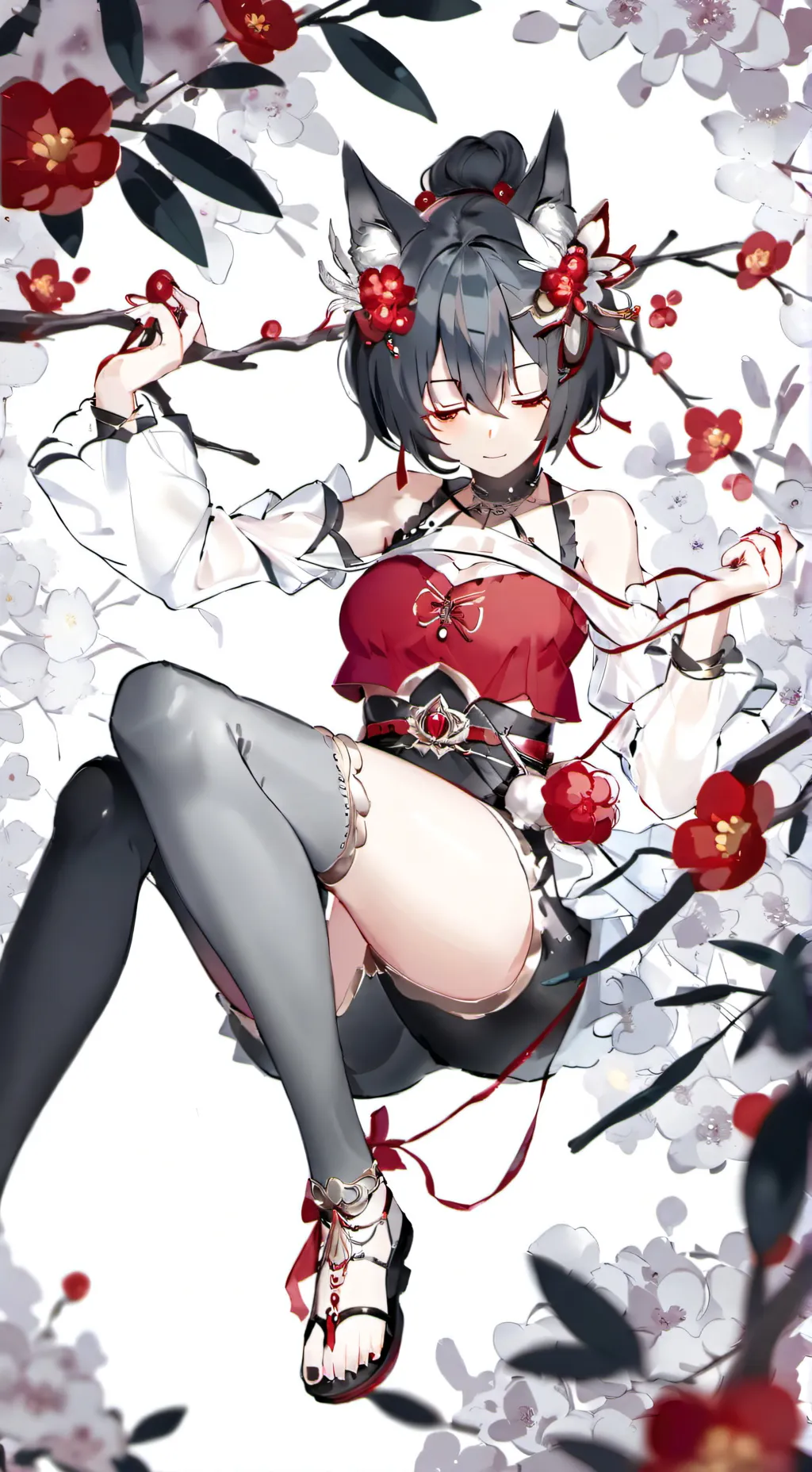 ai character: Оля background