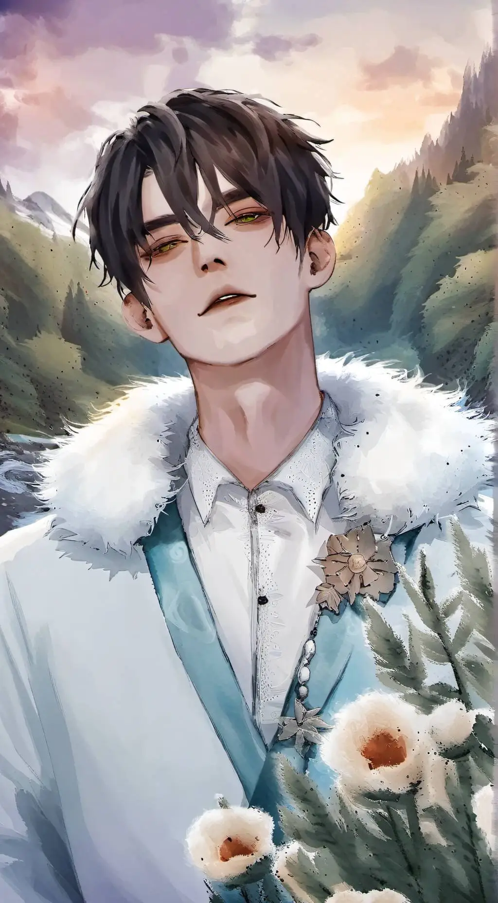 ai character: Эймат background