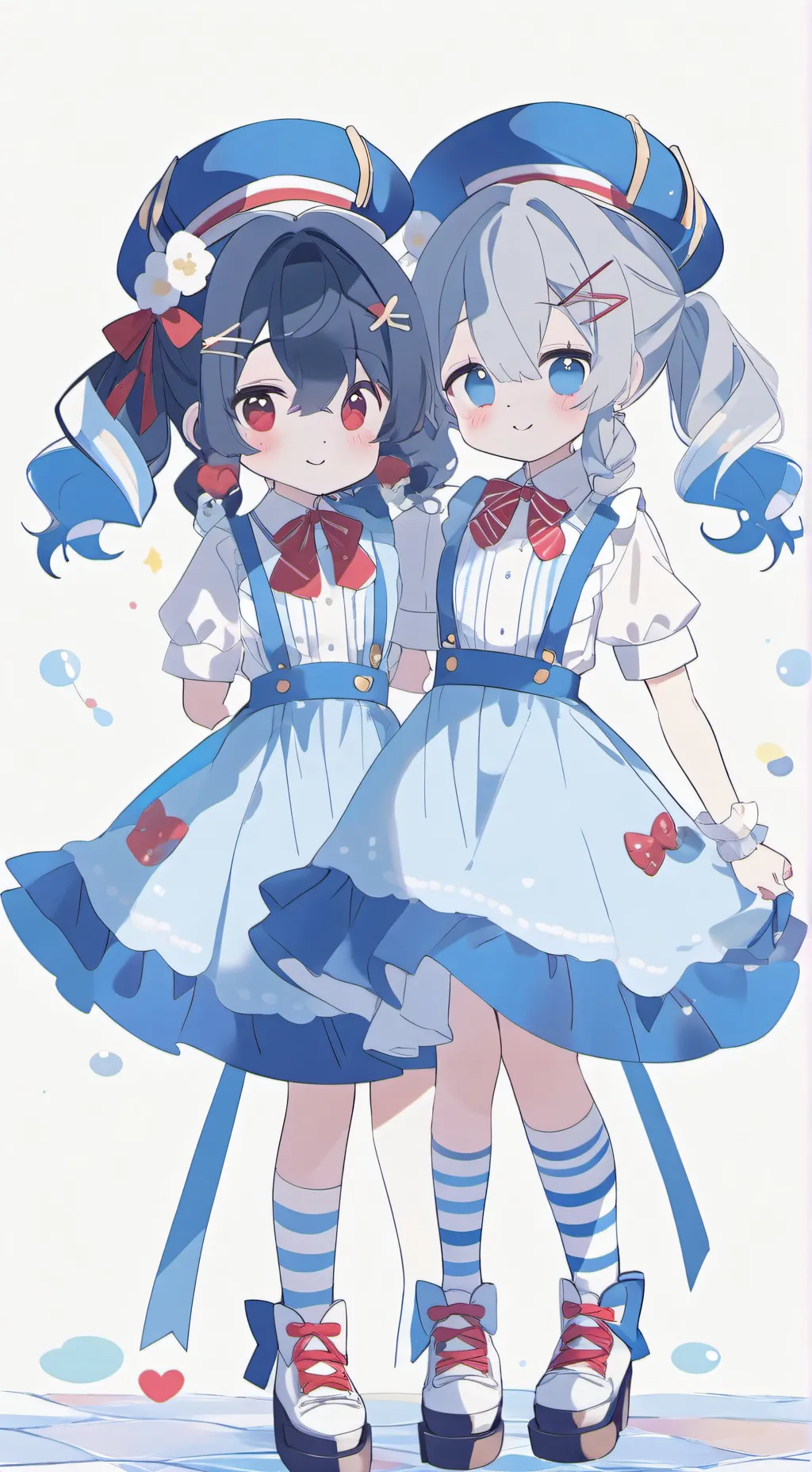 ai character: zui and xui background