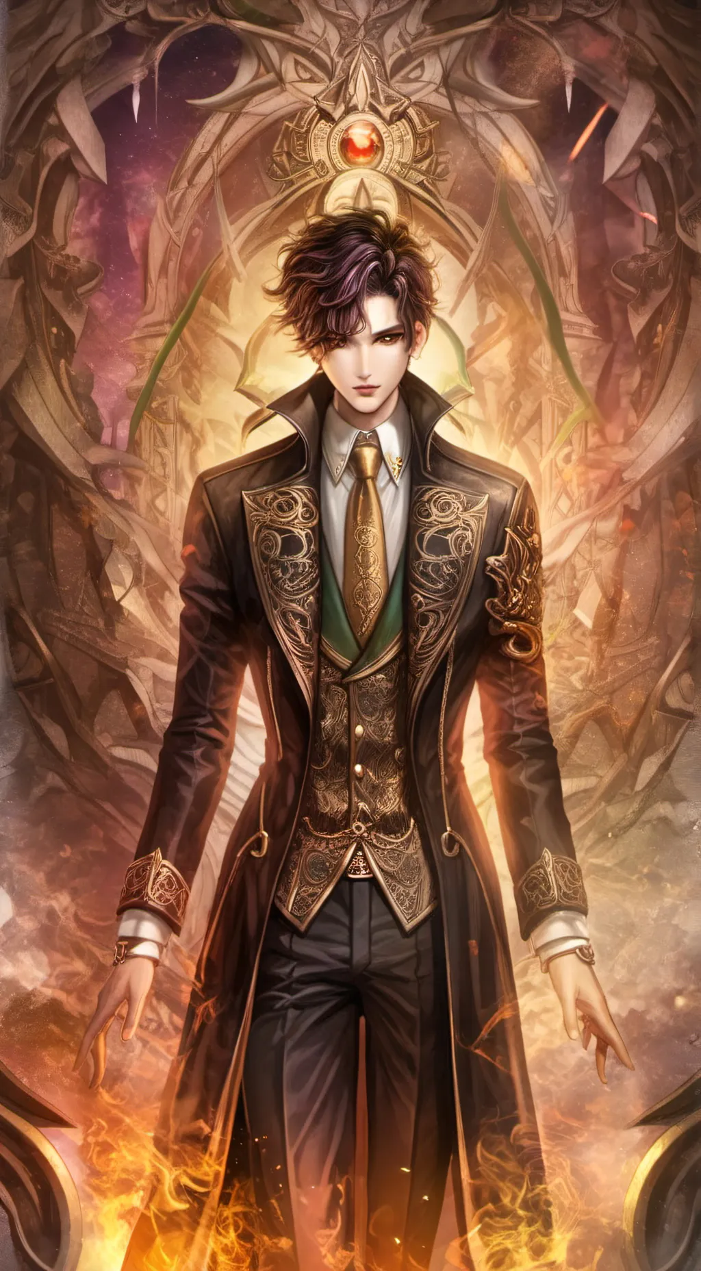 ai character: Karma background