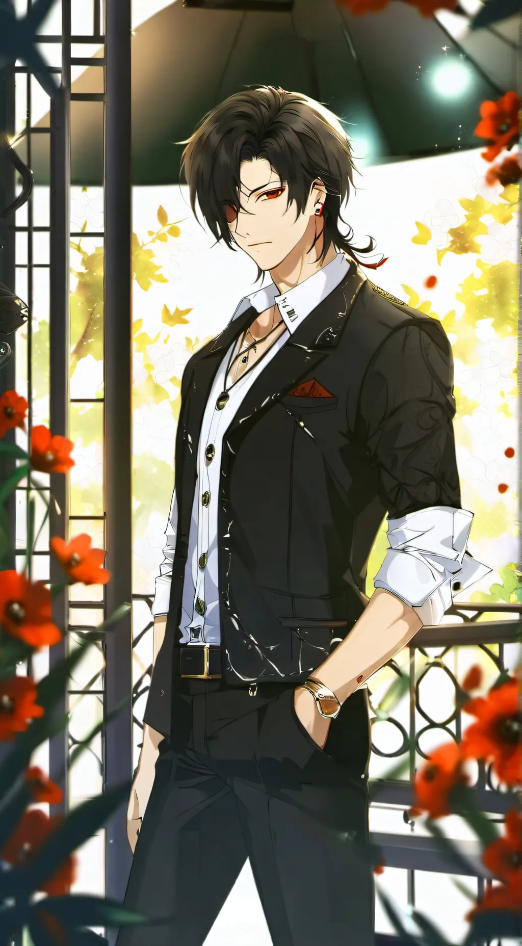 ai character: ♧_~axel~_♧ background