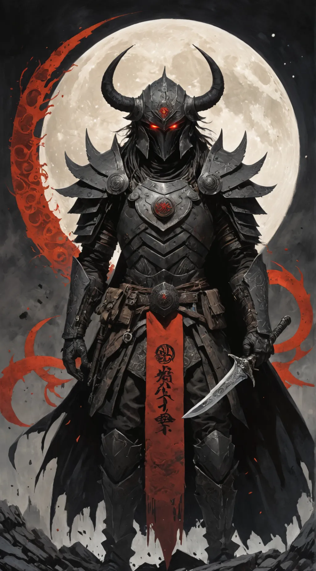 ai character: Kaine background