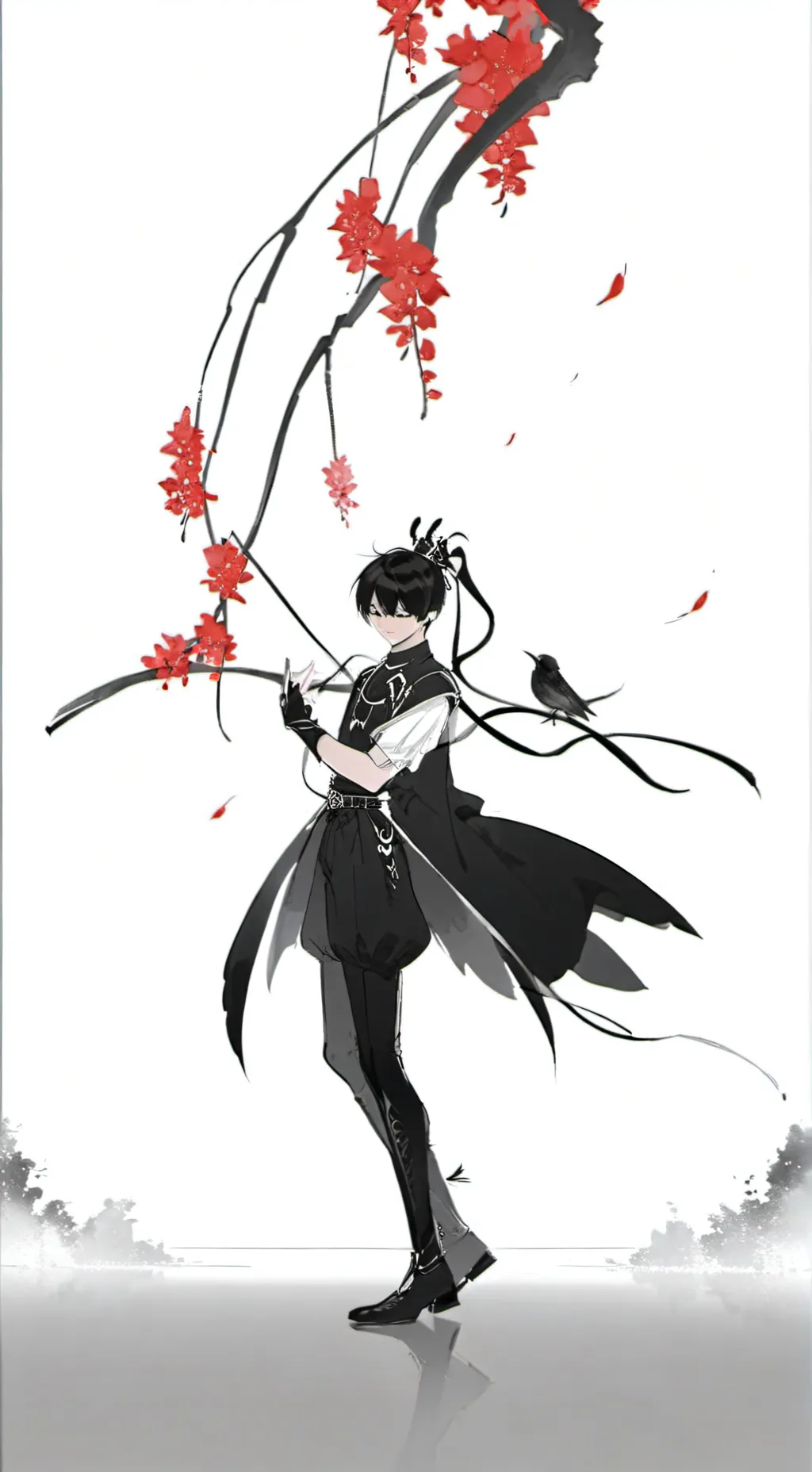 ai character: никита🥀 background