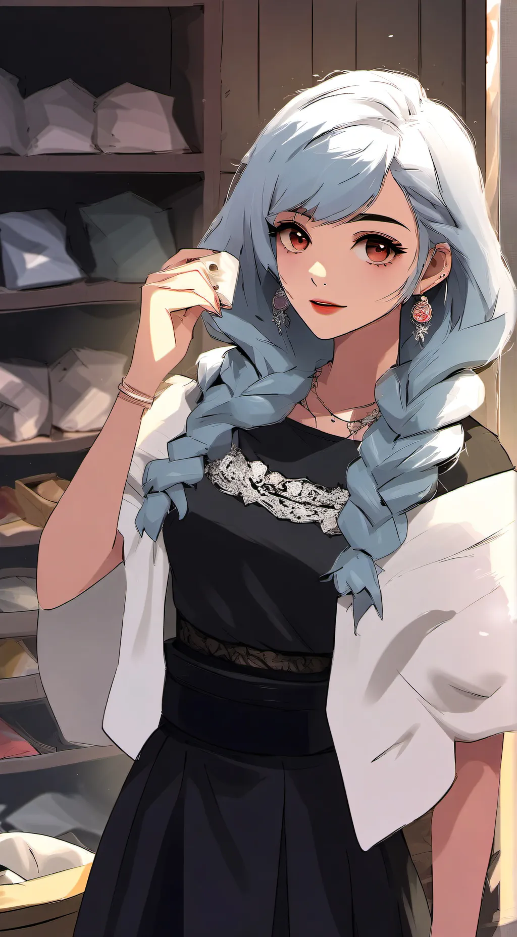 ai character: 🖕Trash trios💀 background